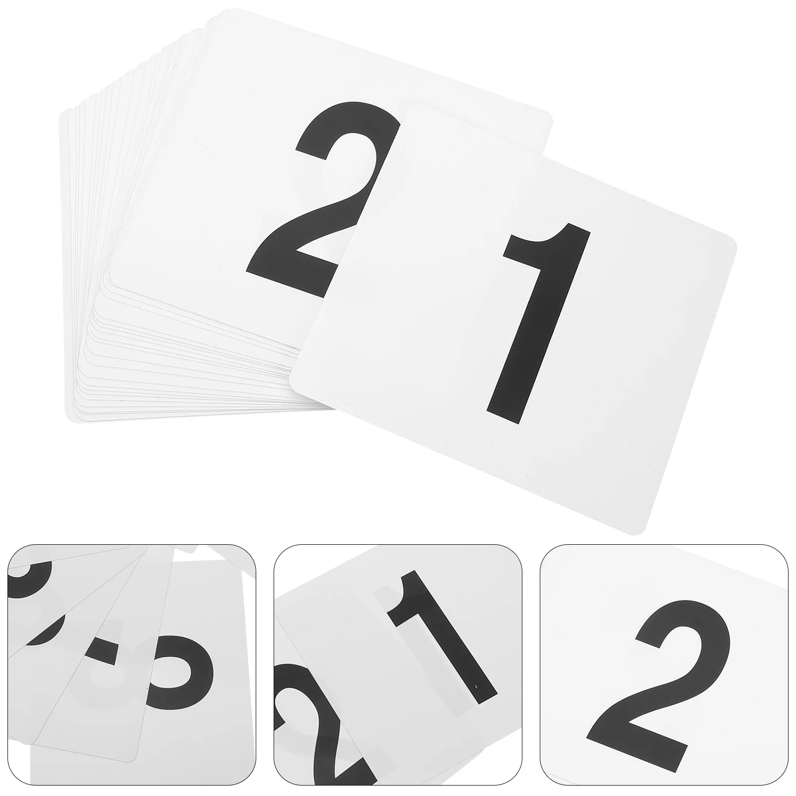 1 Set 1-50 Double Side Reusable Plastic Table Number Cards Seat Table Card For Wedding Anniversary Restaurant Locker Gymnasium
1 Set 1-50 Double Side Reusable Plastic Table Number Cards Seat Table Card For Wedding Anniversary Restaurant Locker Gymnasium