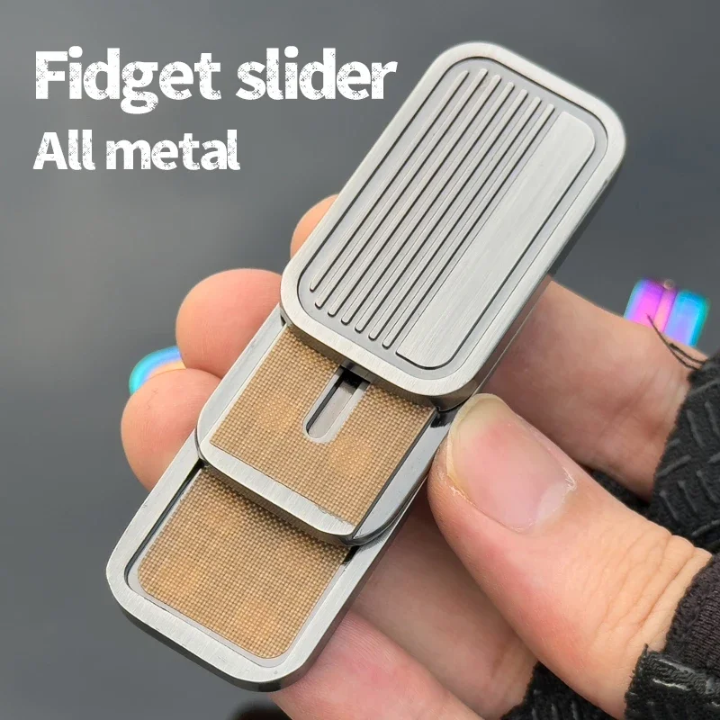 EDC Magnetic Metal Click Toy Triple Layer Stress Relief Mechanism Finger Top Mechanical Infinite Clicking Coins Noise Maker
EDC Magnetic Metal Click Toy Triple Layer Stress Relief Mechanism Finger Top Mechanical Infinite Clicking Coins Noise Maker