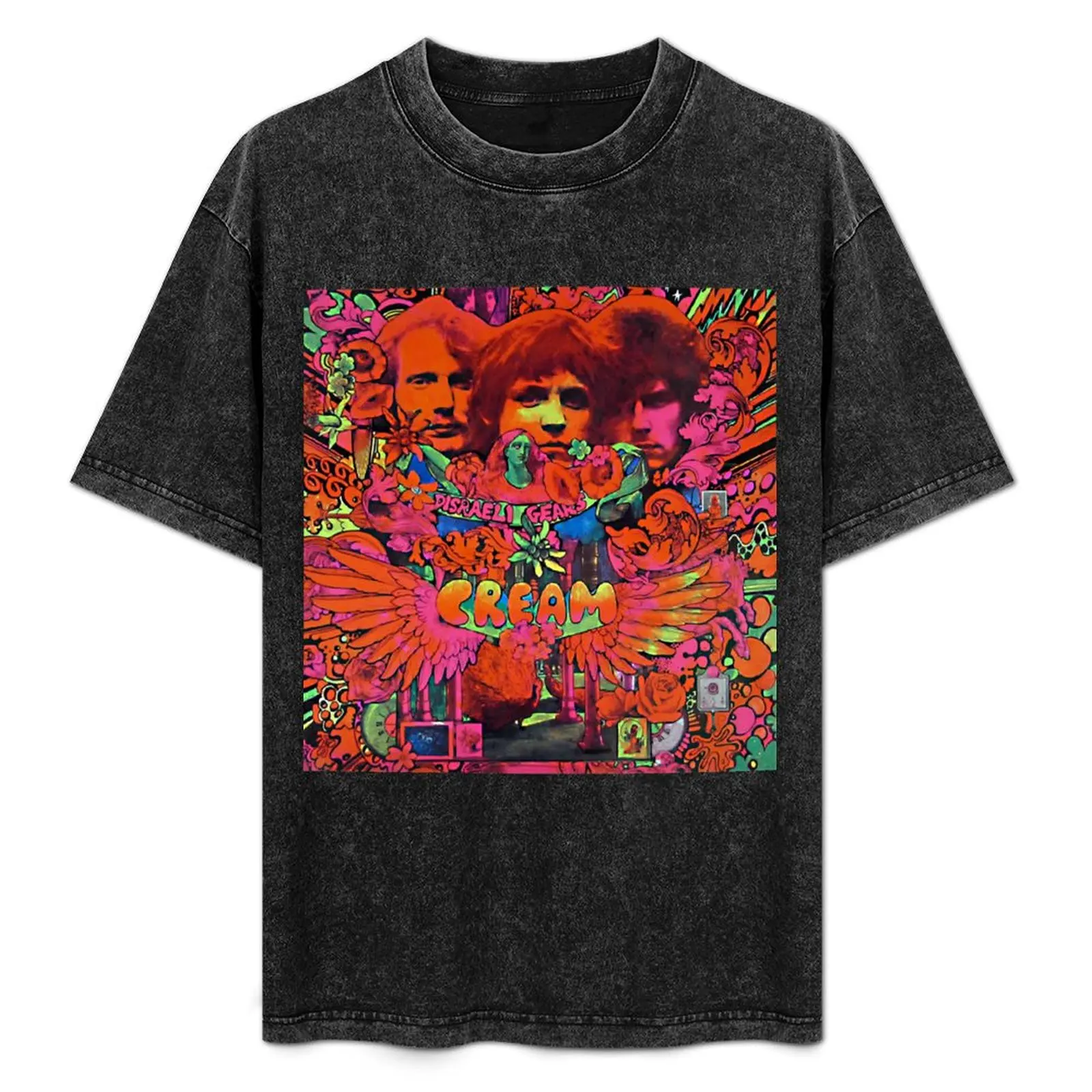 Disraeli Gears T-Shirt Simple Solid Color Crew Neck Tee
Disraeli Gears T-Shirt Simple Solid Color Crew Neck Tee