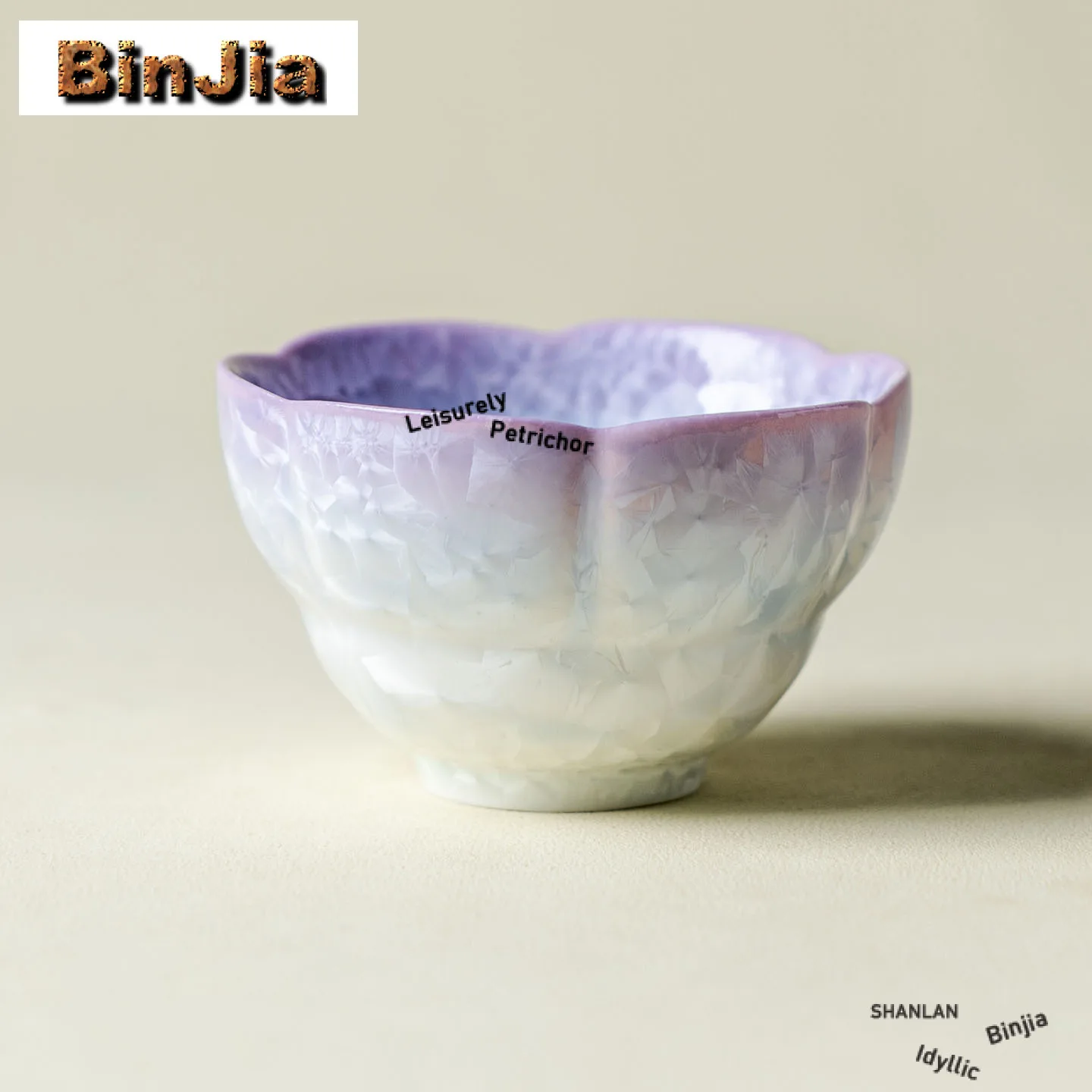 90ml Star Purple Crystal Glaze Teacup Ancient Tea Bowl Jug Tea-tasting Smelling Cup Jianzhan Master Cups For Tea Decoration
90ml Star Purple Crystal Glaze Teacup Ancient Tea Bowl Jug Tea-tasting Smelling Cup Jianzhan Master Cups For Tea Decoration