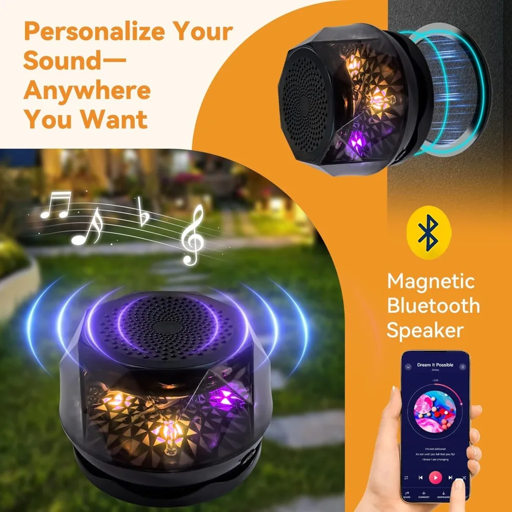 11'x13' Patio Gazebo with LED Lights & Bluetooth Speaker Heavy Duty Outdoor Canopy Shelter Metal Frame Customized
11'x13' Patio Gazebo with LED Lights & Bluetooth Speaker Heavy Duty Outdoor Canopy Shelter Metal Frame Customized