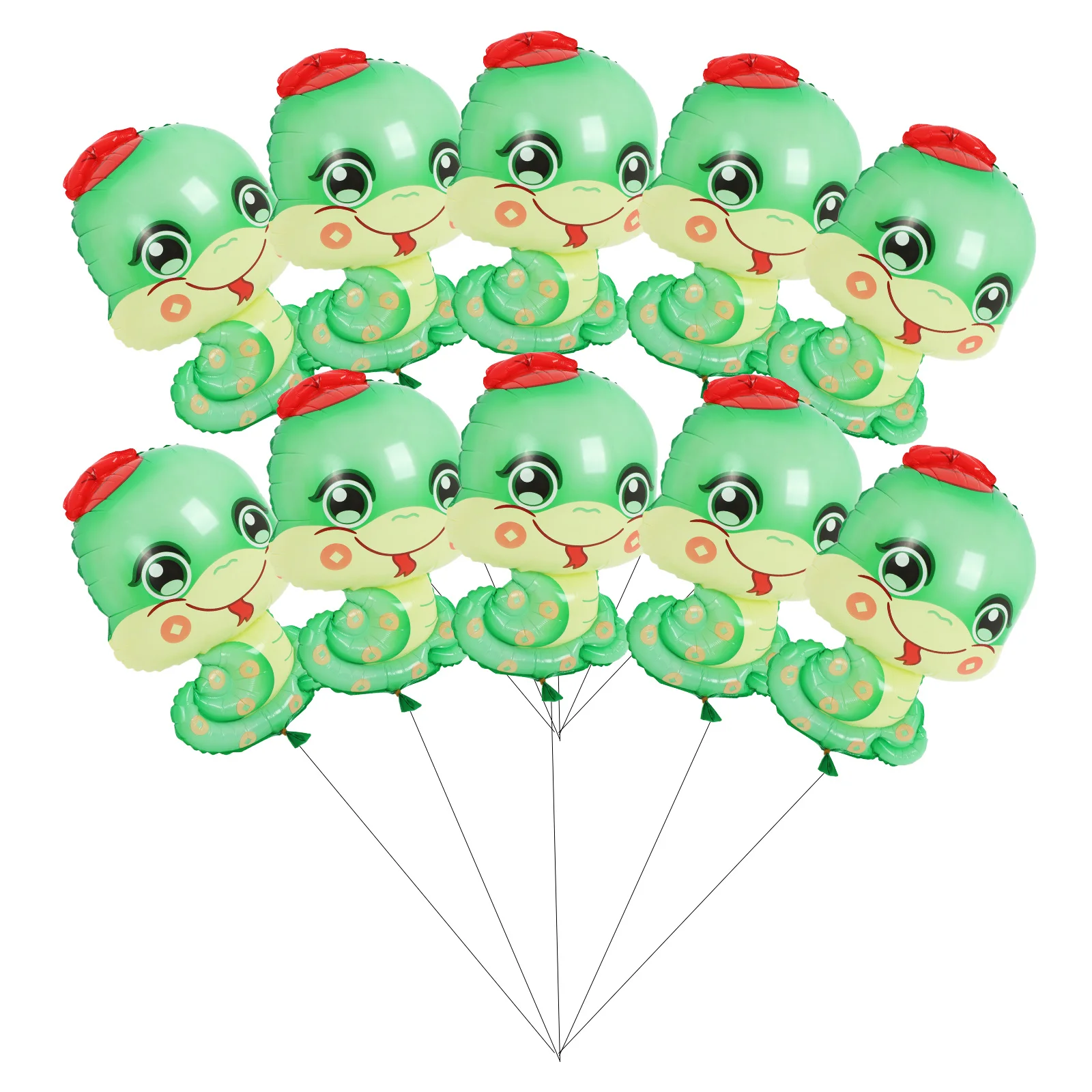 10pcs Balloon Decoration 2025 Snake Shaped Foil Balloons For New Year Chinese Zodiac Festival Birthday Wedding
10pcs Balloon Decoration 2025 Snake Shaped Foil Balloons For New Year Chinese Zodiac Festival Birthday Wedding