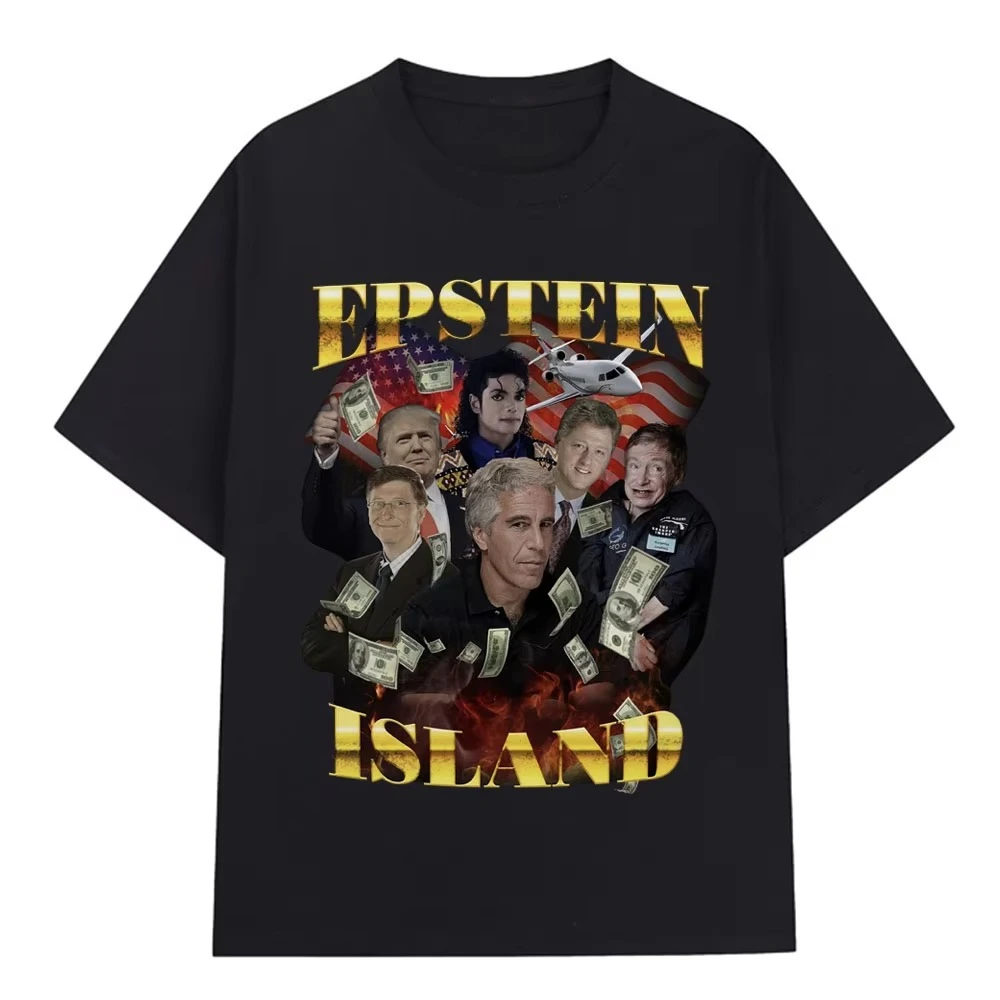Jeffrey Epstein Graphic T Shirt Men Fashion Vintage Summer Short Sleeve T-shirts 100% Cotton Casual Oversized T-shirts Unisex
Jeffrey Epstein Graphic T Shirt Men Fashion Vintage Summer Short Sleeve T-shirts 100% Cotton Casual Oversized T-shirts Unisex