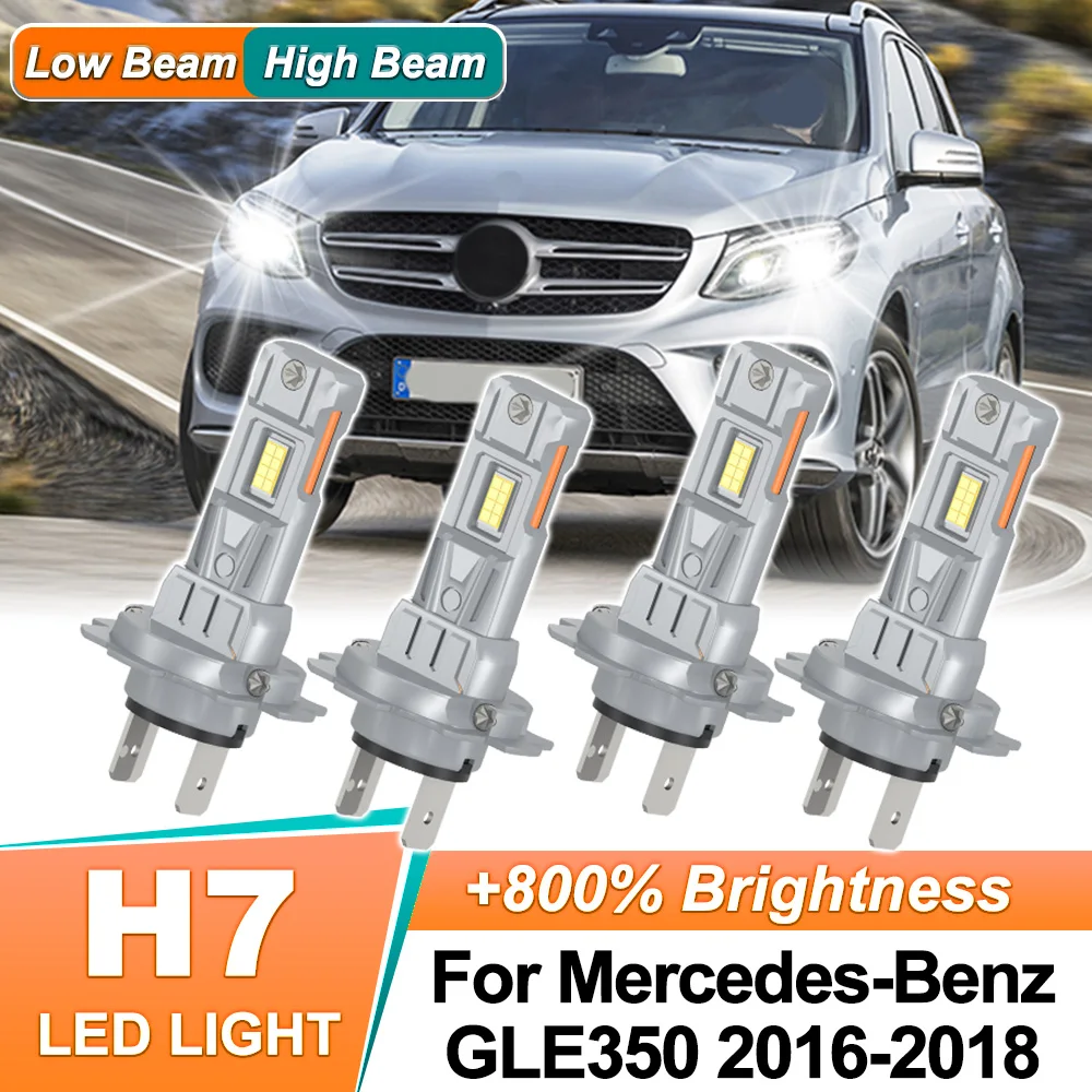 Car Led Headlight Bulbs Canbus 40000Lm 200W Super Bright H7 Auto Lamps CSP Chip 12V For Mercedes-Benz GLE350 2016 2017 2018
Car Led Headlight Bulbs Canbus 40000Lm 200W Super Bright H7 Auto Lamps CSP Chip 12V For Mercedes-Benz GLE350 2016 2017 2018