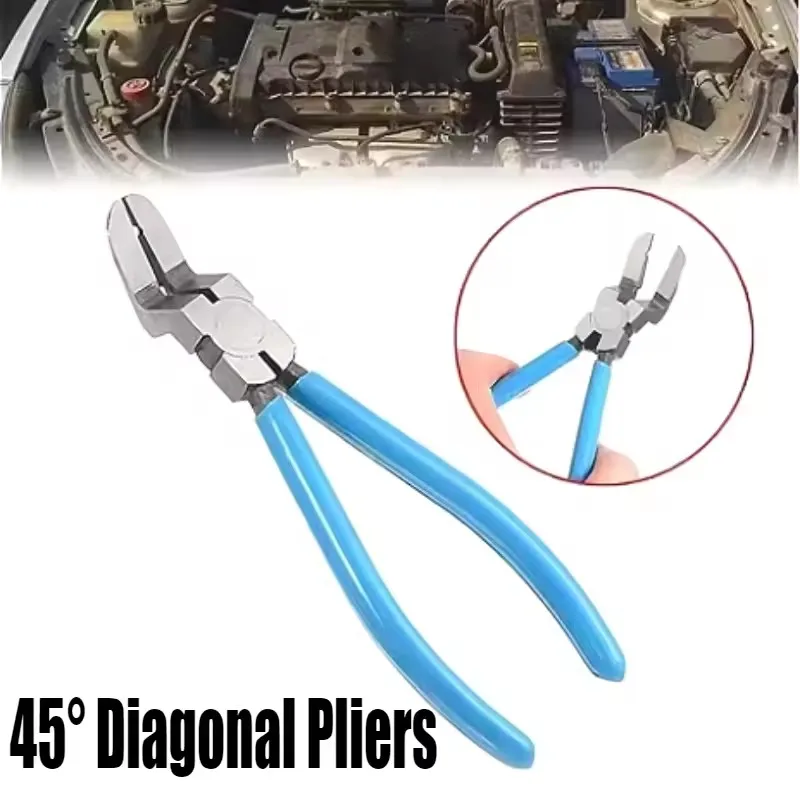 Automobile Pliers Car Clip Remover Automotive Panel Clip Pliers Set for Car Door Trim Removal Rivet Pry Popper Tool with Spring
Automobile Pliers Car Clip Remover Automotive Panel Clip Pliers Set for Car Door Trim Removal Rivet Pry Popper Tool with Spring