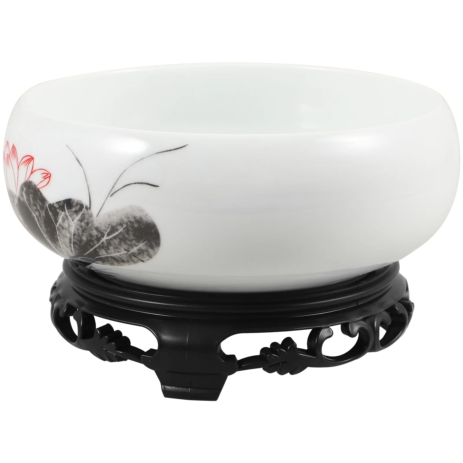 Hydroponic Ceramic Pot 16 17cm White Porcelain Bowl Planter for Indoor Plants Decorative Flowerpot Plastic Base Suitable Water
Hydroponic Ceramic Pot 16 17cm White Porcelain Bowl Planter for Indoor Plants Decorative Flowerpot Plastic Base Suitable Water