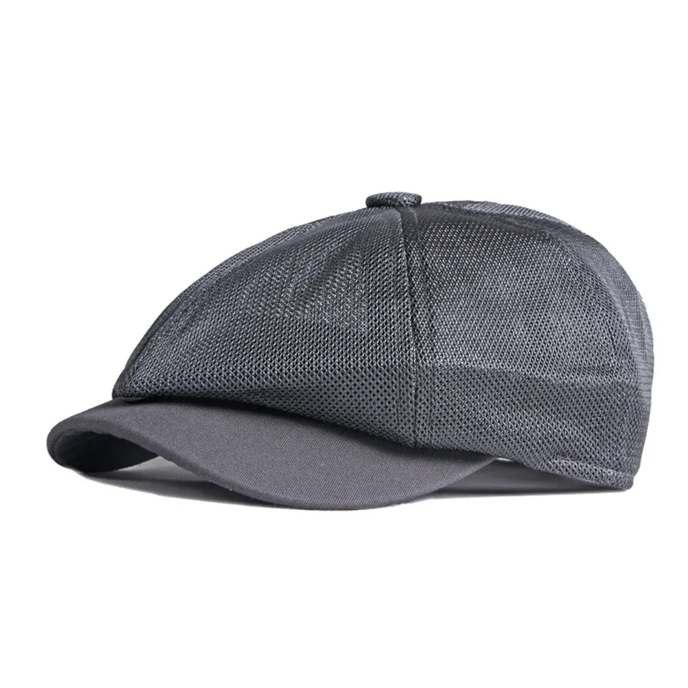 NEWSBOY Gray Newsboy Cap Summer Men Breathable Mesh Flat Cap Solid New Design Cabbie Driver Hat Retro Vintage Beret Boina Khaki
NEWSBOY Gray Newsboy Cap Summer Men Breathable Mesh Flat Cap Solid New Design Cabbie Driver Hat Retro Vintage Beret Boina Khaki