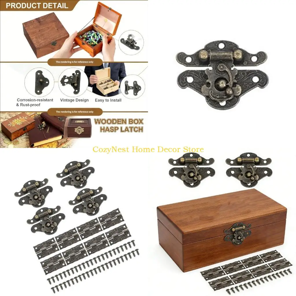 92MF Beautiful Antique Bronze Finish Fastener Securing Pair For Multiple Purposes
92MF Beautiful Antique Bronze Finish Fastener Securing Pair For Multiple Purposes