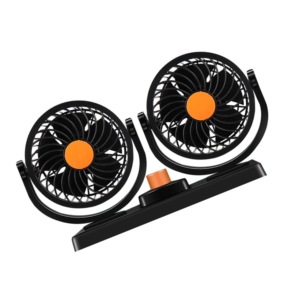 Dual Rotatable Car Fan 24V Powerful Motor Inside Vehicle Cooling Dash Fan Portable Automotive Small Electric for Truck
Dual Rotatable Car Fan 24V Powerful Motor Inside Vehicle Cooling Dash Fan Portable Automotive Small Electric for Truck