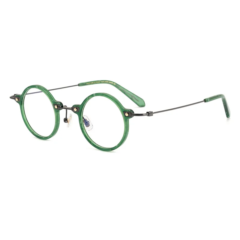 glasses frames of the Republic of China, Japanese handmade personalized style myopia frames, green retro temperament
glasses frames of the Republic of China, Japanese handmade personalized style myopia frames, green retro temperament