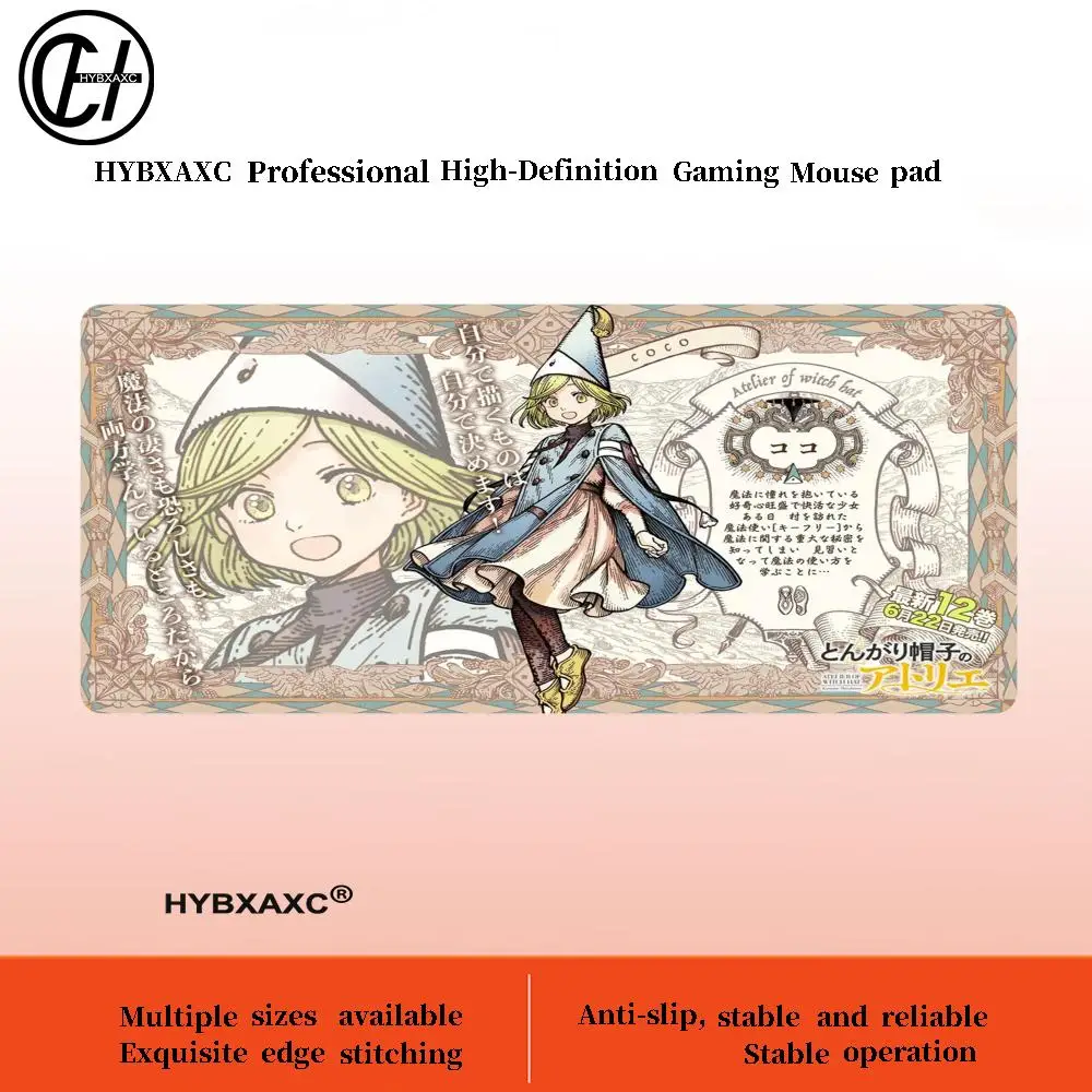 HD 1pc Anime Witch Hat A-Atelier Mousepad Non-slip Suitable For Office Computers Laptops E-sports Game Desk Mats Keyboard XAXC
HD 1pc Anime Witch Hat A-Atelier Mousepad Non-slip Suitable For Office Computers Laptops E-sports Game Desk Mats Keyboard XAXC