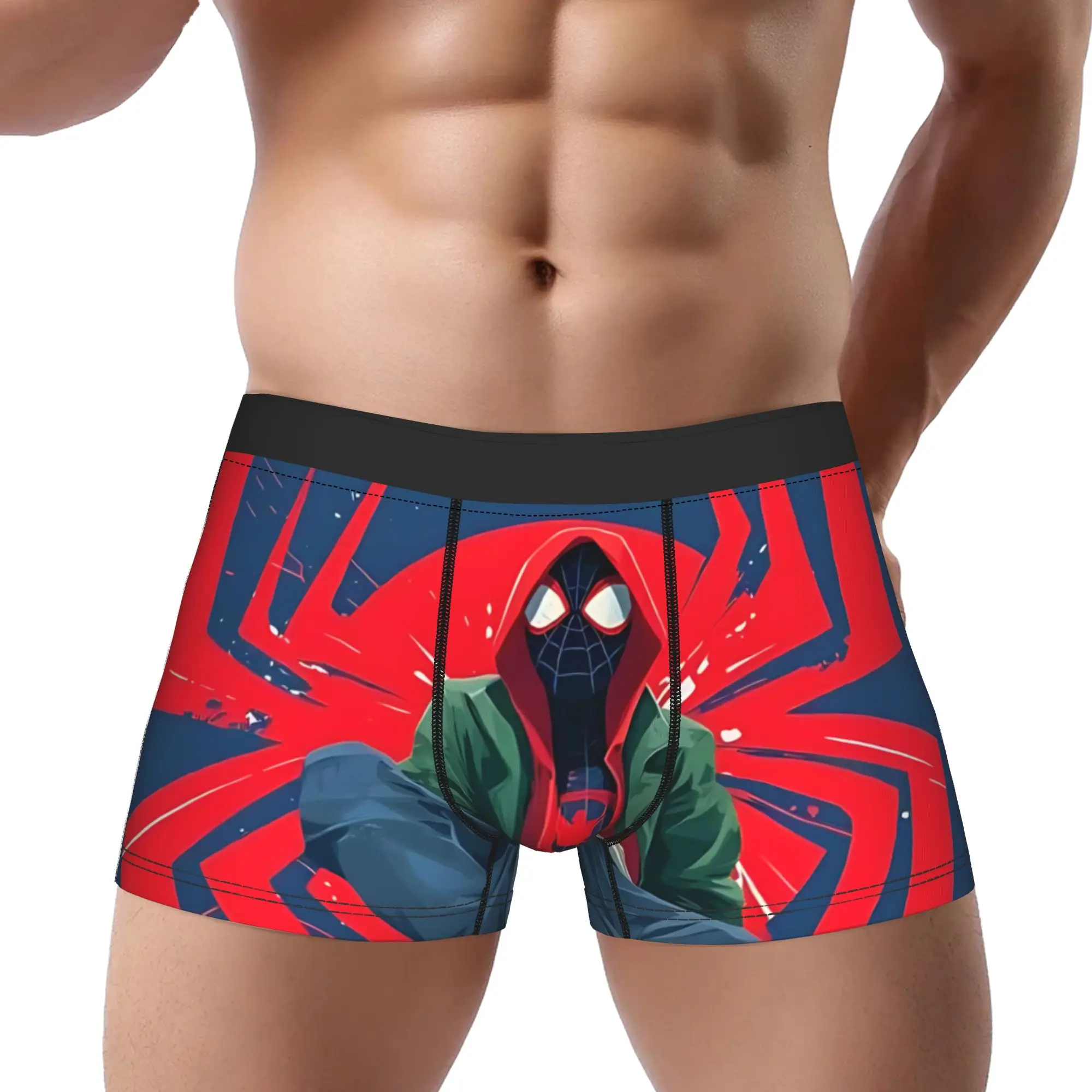 Боксеры Marvel SpiderMan, трусы Marvel Cinematic Universe, дышащие трусики, мужское нижнее белье, сексуальные шорты, трусы-боксеры
Боксеры Marvel SpiderMan, трусы Marvel Cinematic Universe, дышащие трусики, мужское нижнее белье, сексуальные шорты, трусы-боксеры