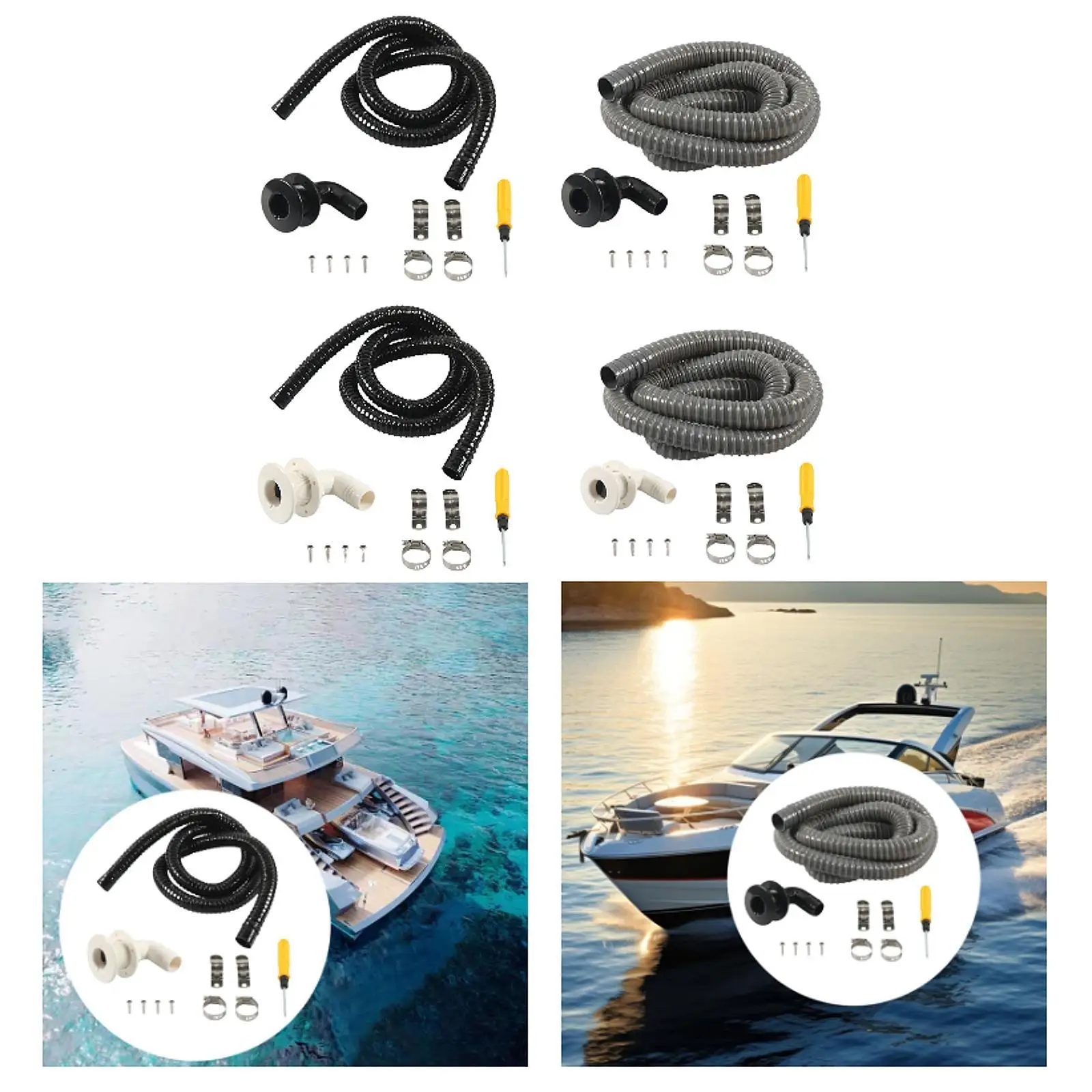 Generic Bilge Pump Hose Practical Accessories Bilge Plumbing Kit 1-1/8 inch Plumbing Installation Kit for Professional Boat
Generic Bilge Pump Hose Practical Accessories Bilge Plumbing Kit 1-1/8 inch Plumbing Installation Kit for Professional Boat