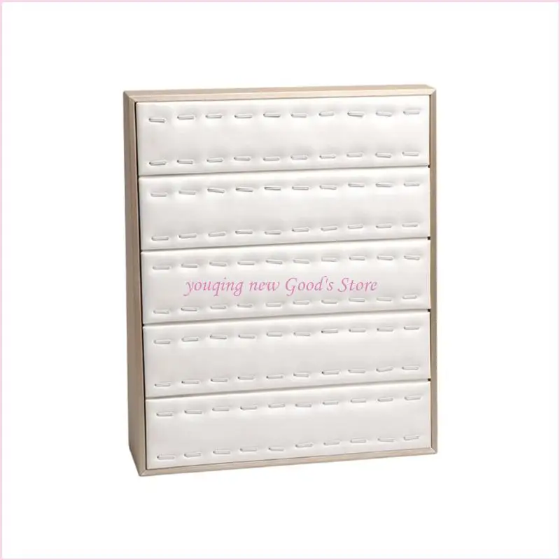 57QA Easy To Clean Jewelry Display Stand Made Of PU Leather For Neat Presentation Of Rings Earrings Necklaces And Pendants
57QA Easy To Clean Jewelry Display Stand Made Of PU Leather For Neat Presentation Of Rings Earrings Necklaces And Pendants