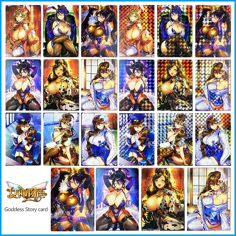 Bunny Girl Goddess Story Pretty Girl Card Bronzing collection cartoon Anime characters Christmas Birthday gifts Children's toys
Bunny Girl Goddess Story Pretty Girl Card Bronzing collection cartoon Anime characters Christmas Birthday gifts Children's toys