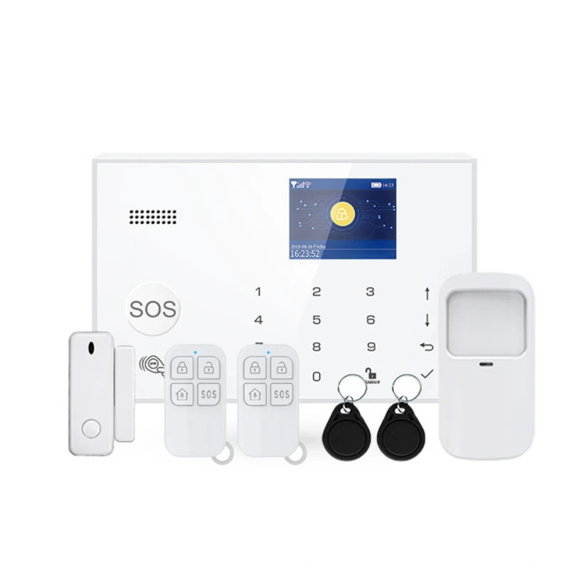 High Quality Wireless Anti Thief Burglar Security Alarm System Smart Home Wifi Gsm Home Alarm System
High Quality Wireless Anti Thief Burglar Security Alarm System Smart Home Wifi Gsm Home Alarm System