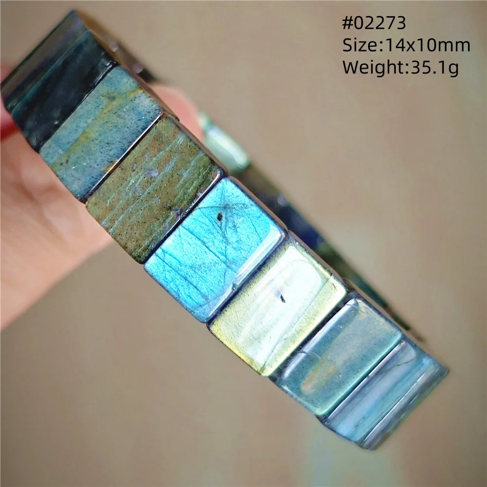 Натуральный синий свет лабрадорит прямоугольные бусины браслет прозрачные бусины для женщин и мужчин Радужный желтый зеленый лабрадорит камень AAAAA
Натуральный синий свет лабрадорит прямоугольные бусины браслет прозрачные бусины для женщин и мужчин Радужный желтый зеленый лабрадорит камень AAAAA