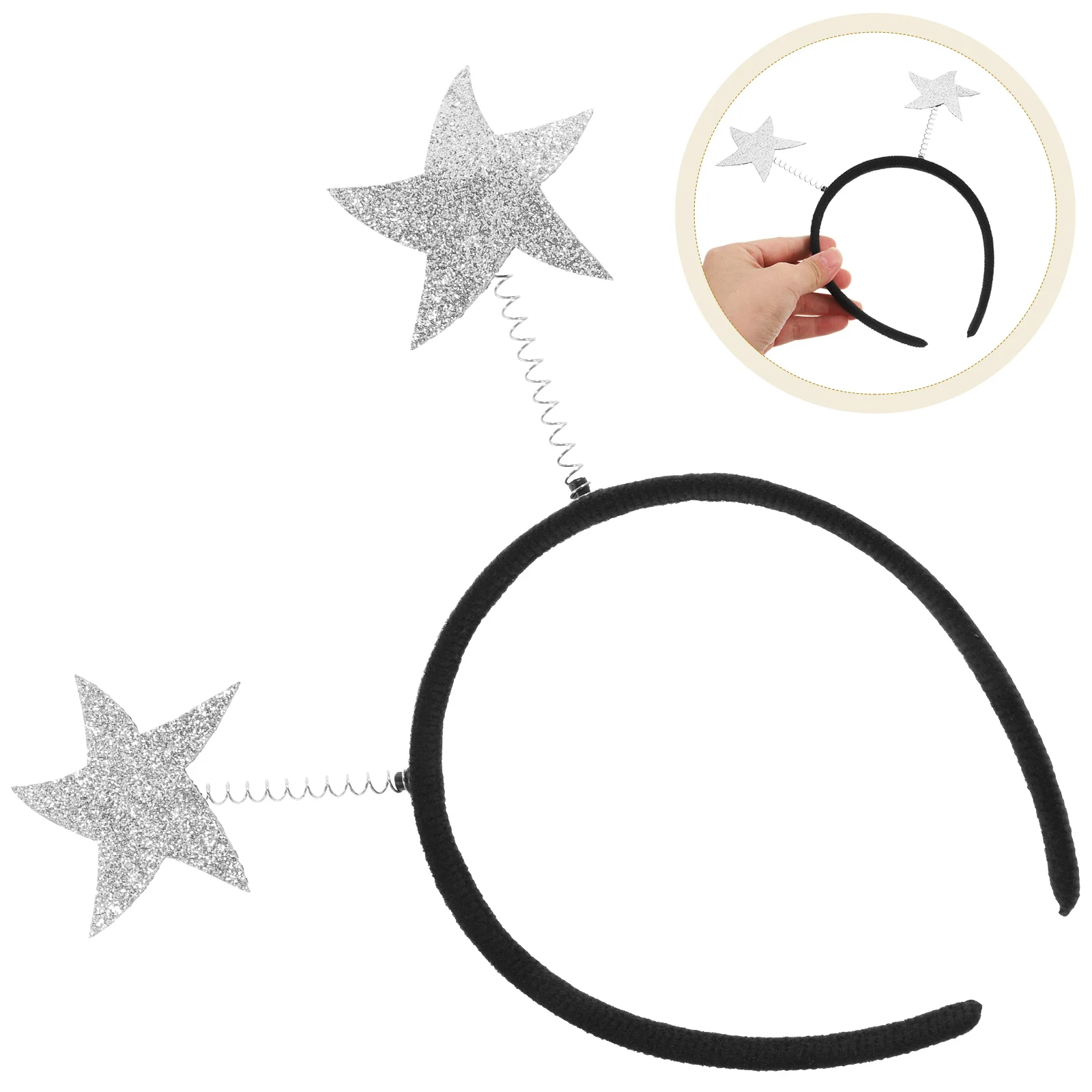 3 Pcs Headband Silver Star Hair Bands Headdress Hair Hoops Accessories Party Supplies Bridesmaid Fairy Photo Props
3 Pcs Headband Silver Star Hair Bands Headdress Hair Hoops Accessories Party Supplies Bridesmaid Fairy Photo Props