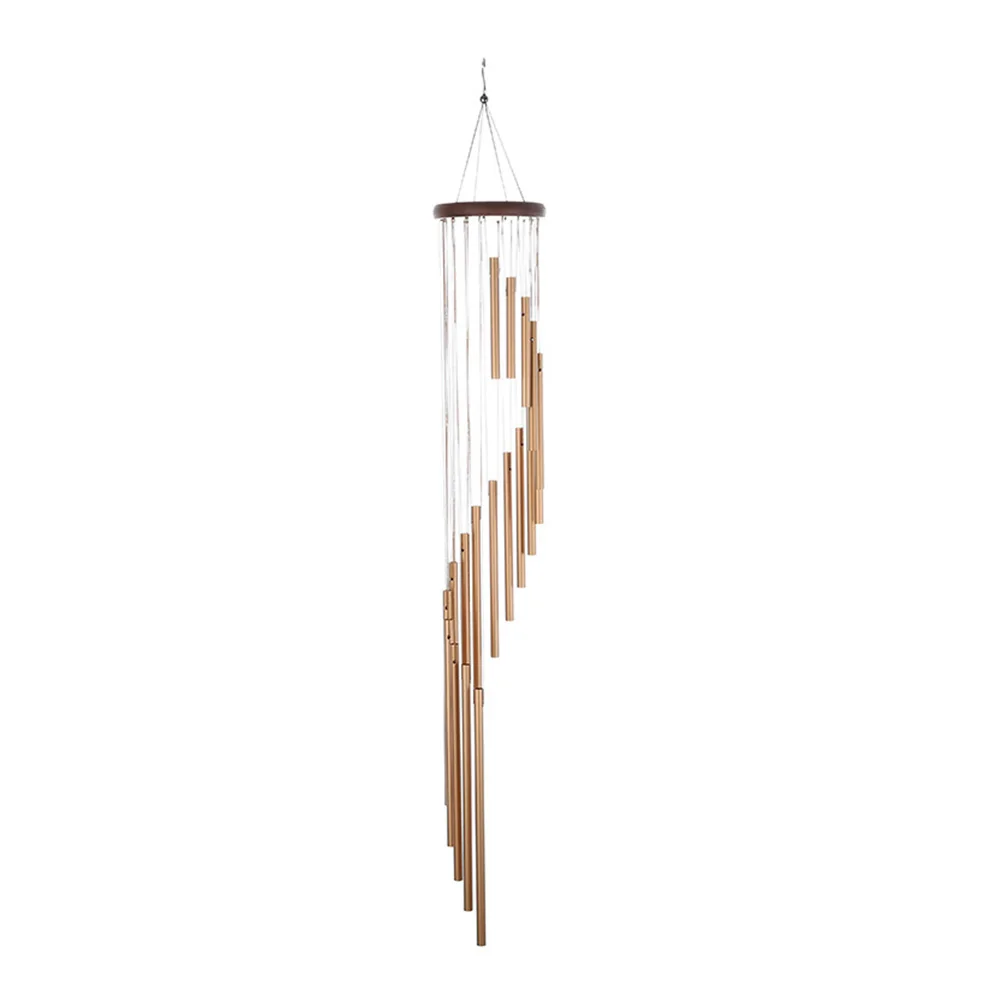 Metal Aluminum Tube Wind Chime Pleasant Sound Small Garden Balcony Hanging Wind Bell Home Accessories Outdoor Indoor Use
Metal Aluminum Tube Wind Chime Pleasant Sound Small Garden Balcony Hanging Wind Bell Home Accessories Outdoor Indoor Use