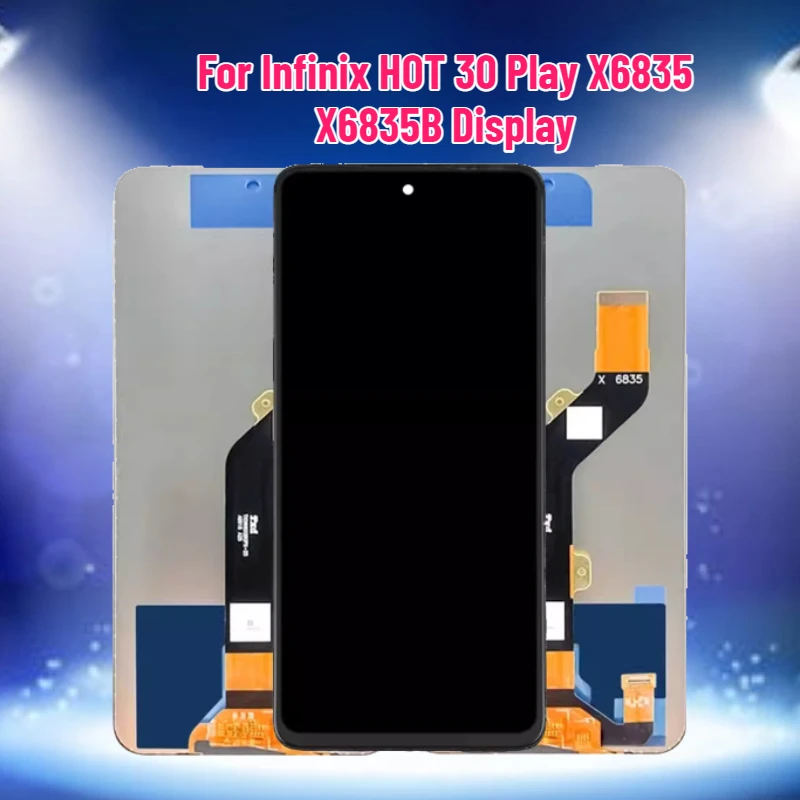 LCD for Infinix HOT 30 Play X6835 X6835B Display Touch Panel Digitizer Assembly Hot 30i 30 5G 30 Display
LCD for Infinix HOT 30 Play X6835 X6835B Display Touch Panel Digitizer Assembly Hot 30i 30 5G 30 Display