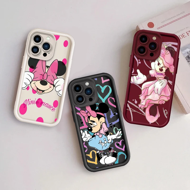 Disney Minnie Cute Eye Ladder For Apple iPhone 15 14 13 12 11 XS XR X Pro Max Plus Funda Phone Case
Disney Minnie Cute Eye Ladder For Apple iPhone 15 14 13 12 11 XS XR X Pro Max Plus Funda Phone Case