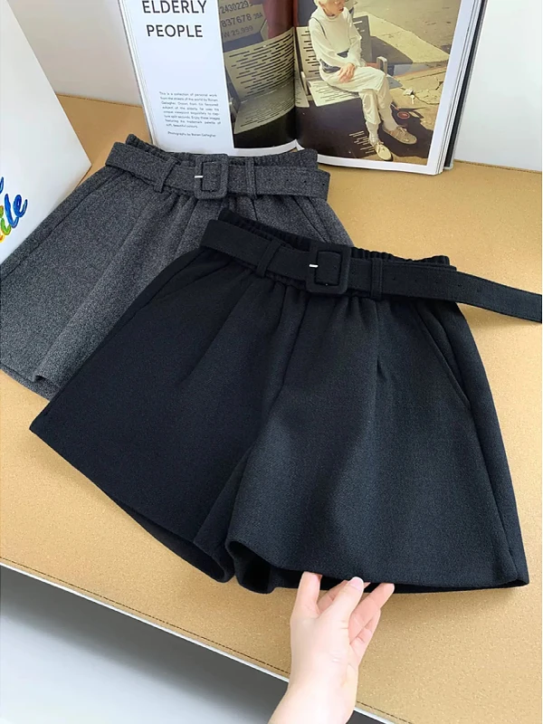 plus Size Women's High Waist Woolen ort Pants Korean Sle Autumn Winter New Outwear A-Line Wide Leg Boot Pants
plus Size Women's High Waist Woolen ort Pants Korean Sle Autumn Winter New Outwear A-Line Wide Leg Boot Pants