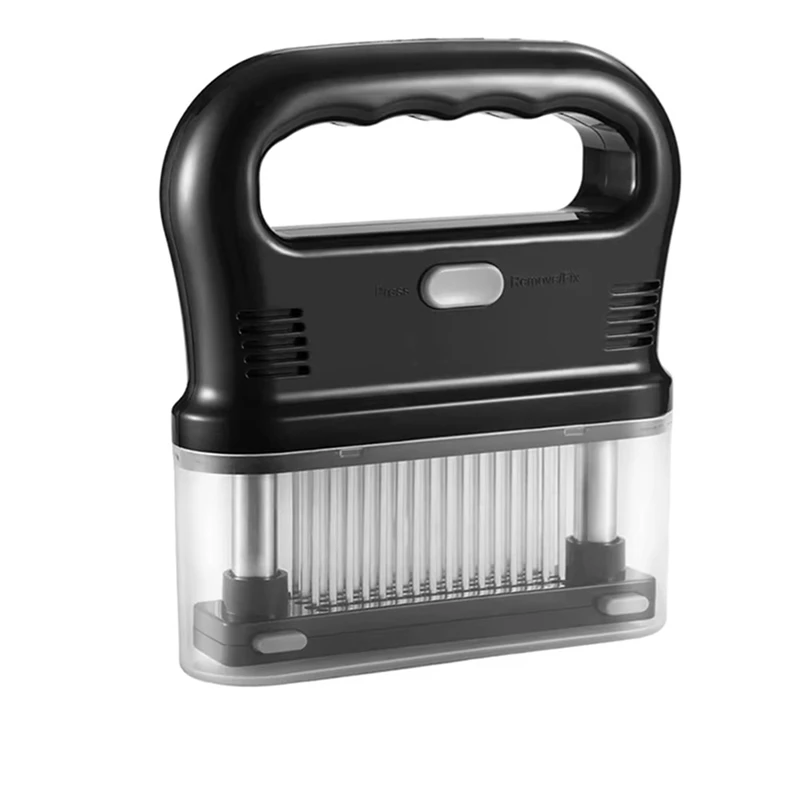 ABAE-48-Blade Meat Tenderizer - Stainless Steel Ultra-Sharp Needle Steak Tenderizer, BBQ Kitchen Tool For Enhanced Flavor
ABAE-48-Blade Meat Tenderizer - Stainless Steel Ultra-Sharp Needle Steak Tenderizer, BBQ Kitchen Tool For Enhanced Flavor