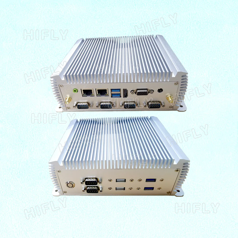 ZXY Industrial Mini Box IPC 4 8 16GB RAM LINUX WIFI Intel Celeron CPU for Machine Vision Systems
