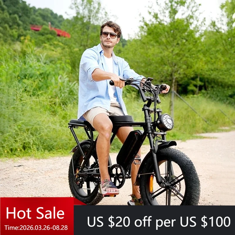 Tc Occidental V8 20 Full Suspension Carbon Fat Bike Foldable Mountain Bike with Steel Frame Disc Brakes 15ah Battery Capacity
Tc Occidental V8 20 Full Suspension Carbon Fat Bike Foldable Mountain Bike with Steel Frame Disc Brakes 15ah Battery Capacity