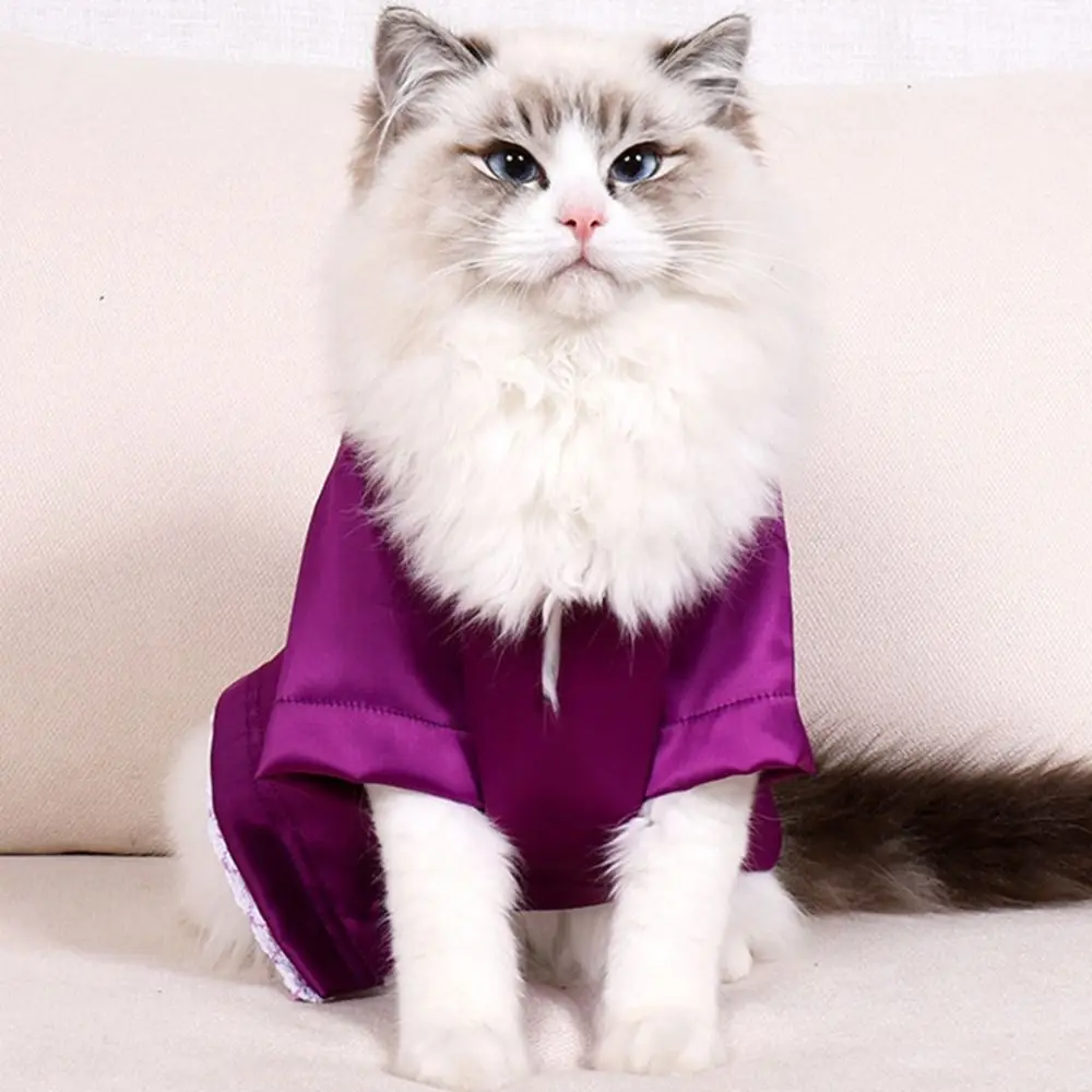 Elastic Cat Fashionable Clothes Soft Thin Pet Coat Clothing Breathable Non-stick Kitten Chinese Clothes Anti Licking Wounds
Elastic Cat Fashionable Clothes Soft Thin Pet Coat Clothing Breathable Non-stick Kitten Chinese Clothes Anti Licking Wounds
