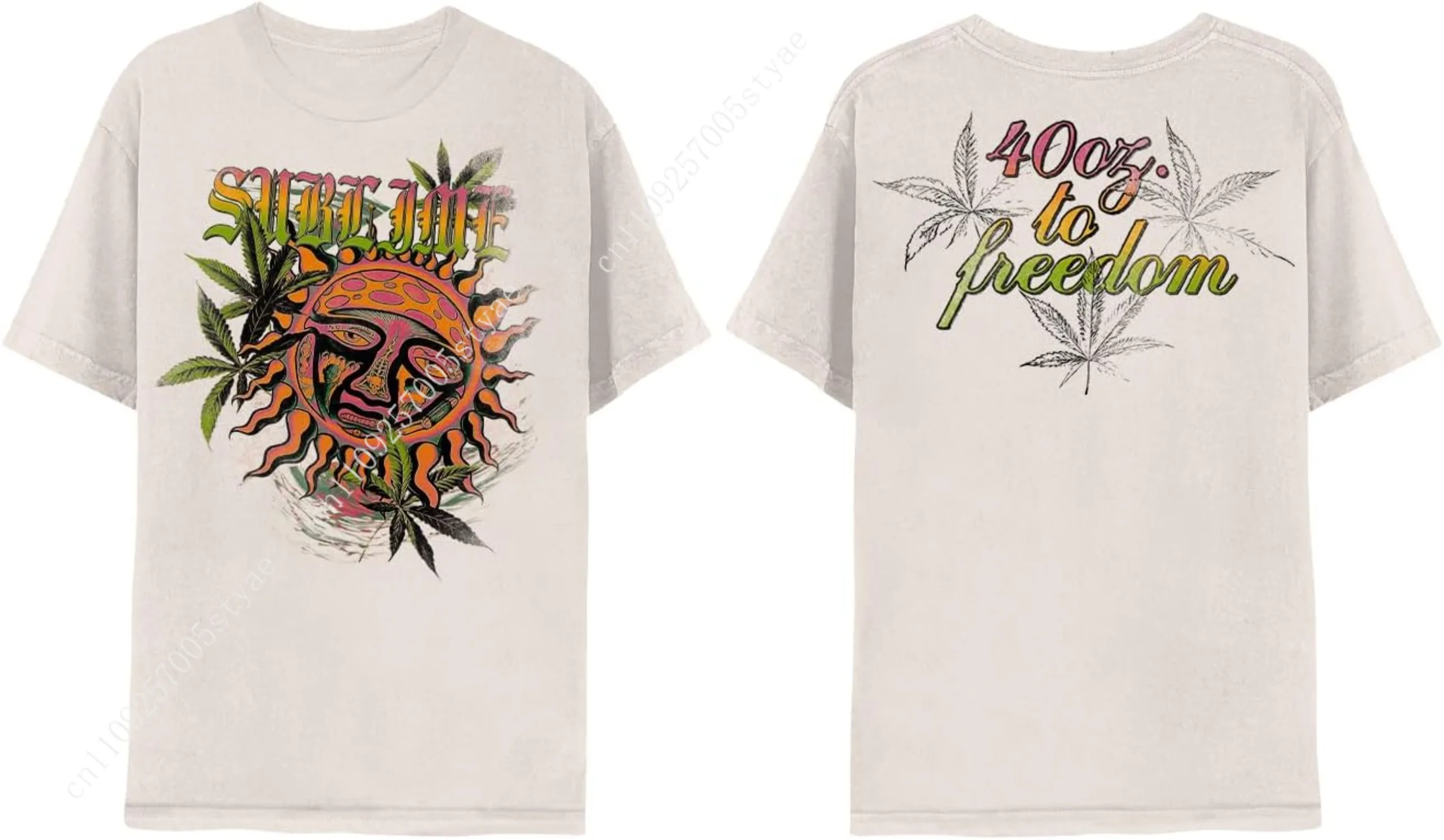 2Bhip Sublime T Shirt for Men & Women Back & Front Print 40 Natural Crew Neck Short Sleeve Tee - Band Tshirt
2Bhip Sublime T Shirt for Men & Women Back & Front Print 40 Natural Crew Neck Short Sleeve Tee - Band Tshirt