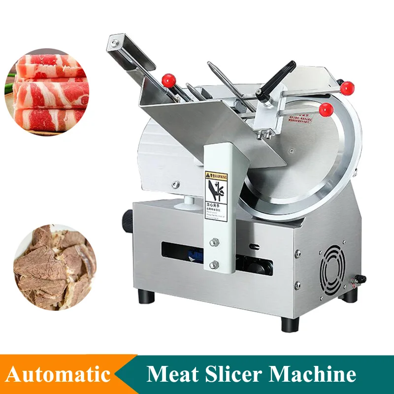 220V Automatic Meat Cutting Machine 10 Inch Stainless Steel Blade Slicer Machine No Manual Frozen Beef Roll Meat Slicer Machine
220V Automatic Meat Cutting Machine 10 Inch Stainless Steel Blade Slicer Machine No Manual Frozen Beef Roll Meat Slicer Machine