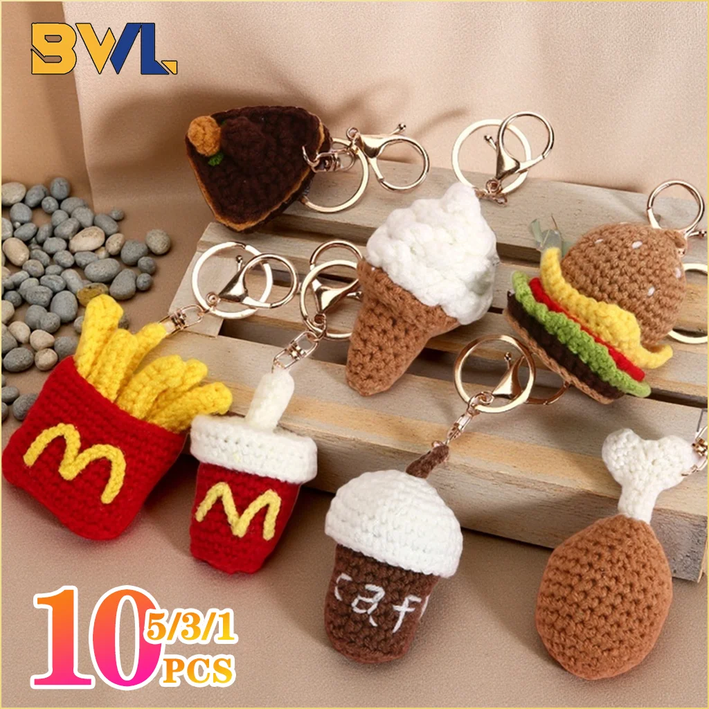 Креативный вязаный брелок с героями мультфильмов «сделай сам», кулон с мороженым для гамбургеров, подвески ручной работы для девочек, милый подарок, реквизит для фотосъемки, декор для дисплея
Креативный вязаный брелок с героями мультфильмов «сделай сам», кулон с мороженым для гамбургеров, подвески ручной работы для девочек, милый подарок, реквизит для фотосъемки, декор для дисплея