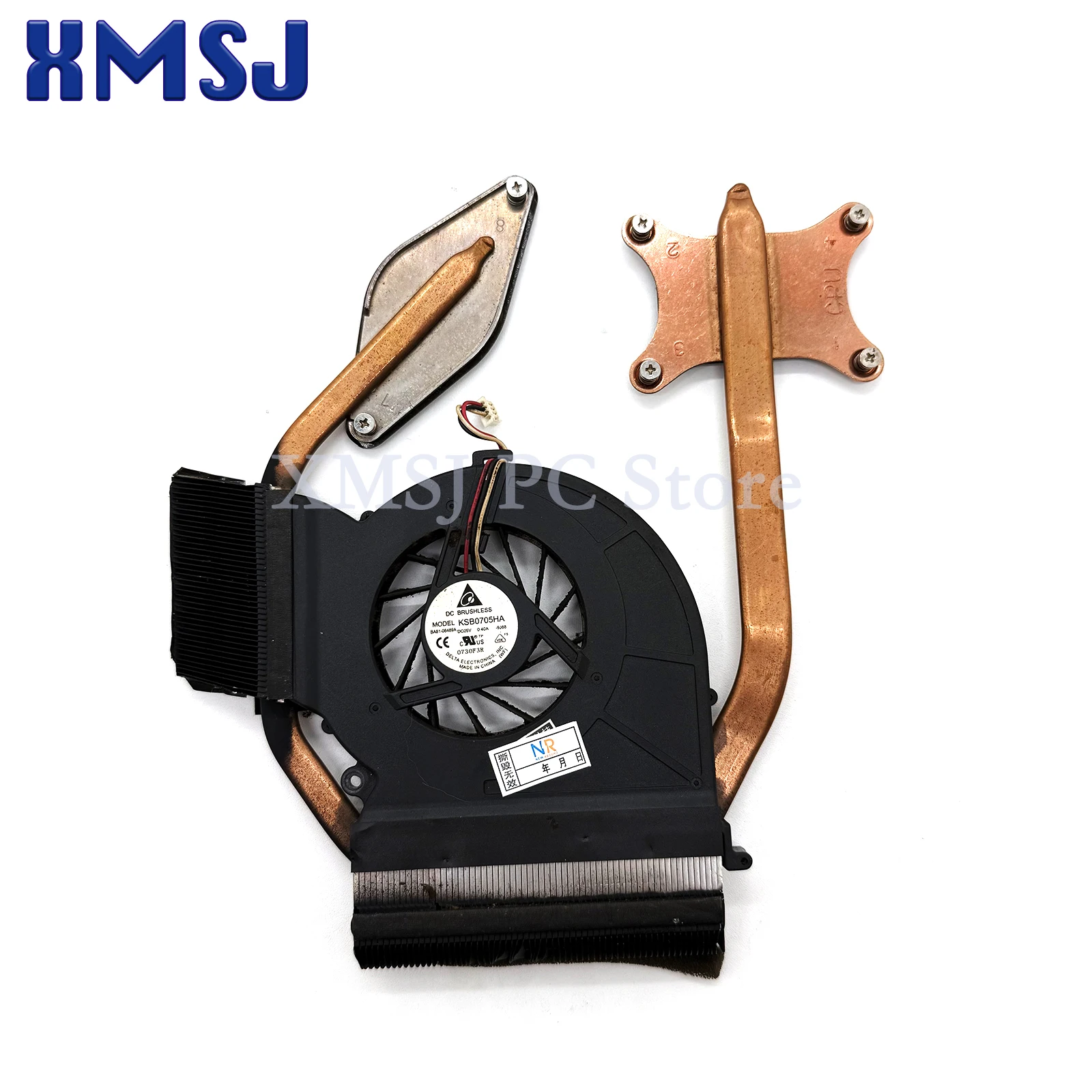 Original Laptop Heatsink Cooling Fan Cpu Cooler for SAMSUNG R780 BA62-00501B
Original Laptop Heatsink Cooling Fan Cpu Cooler for SAMSUNG R780 BA62-00501B