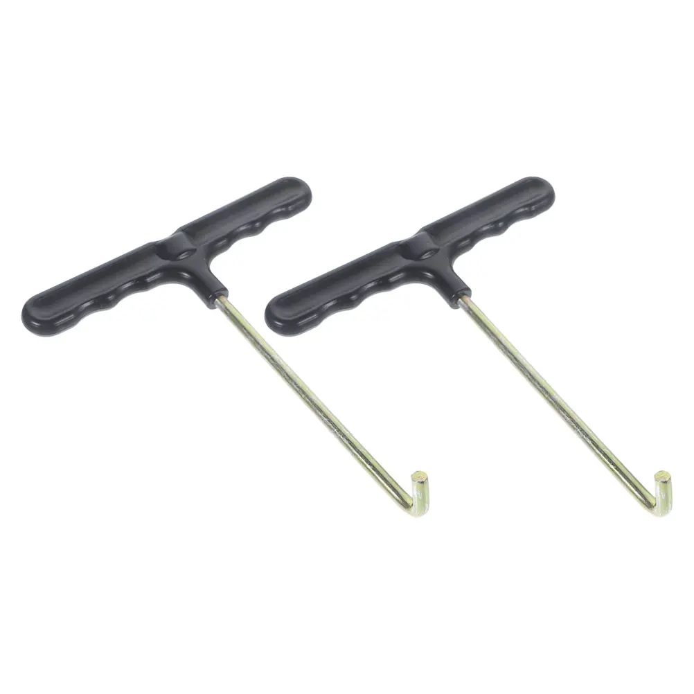 2Pcs Trampoline Spring Tensioning Tool With Ergonomic Plastic Handle Durable Metal Spring Puller For Outdoor Bouncing Equipment
2Pcs Trampoline Spring Tensioning Tool With Ergonomic Plastic Handle Durable Metal Spring Puller For Outdoor Bouncing Equipment