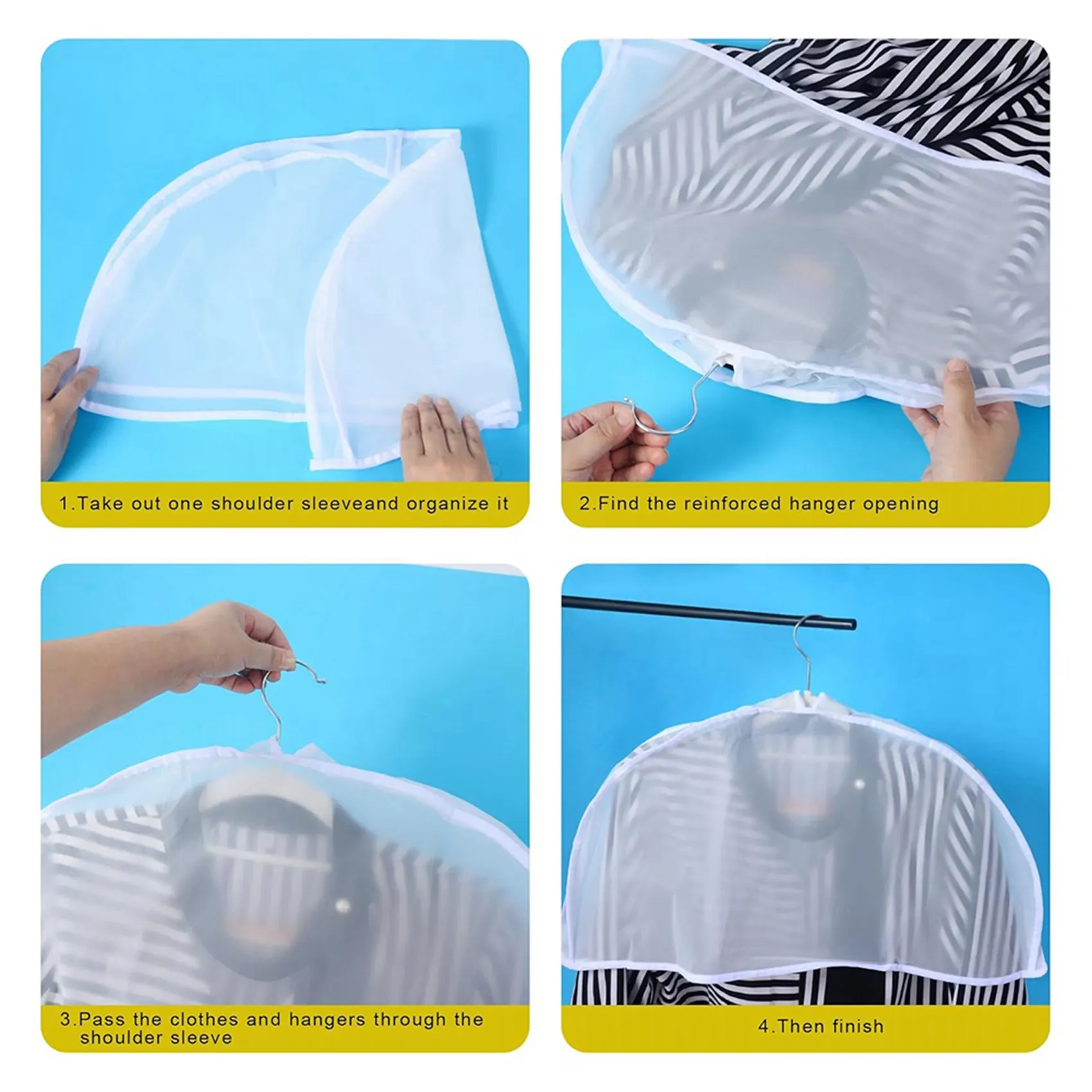 СКИДКА! 48 шт. чехлов для одежды, чехлов для одежды на плечо, пылезащитных чехлов для одежды.
СКИДКА! 48 шт. чехлов для одежды, чехлов для одежды на плечо, пылезащитных чехлов для одежды.