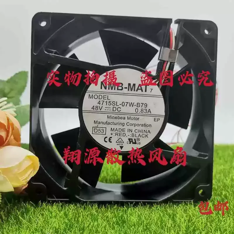 New Original NMB 4715SL-07W-B79 Inverter Cooling Fan for 12038 48 V 0.83 A
New Original NMB 4715SL-07W-B79 Inverter Cooling Fan for 12038 48 V 0.83 A