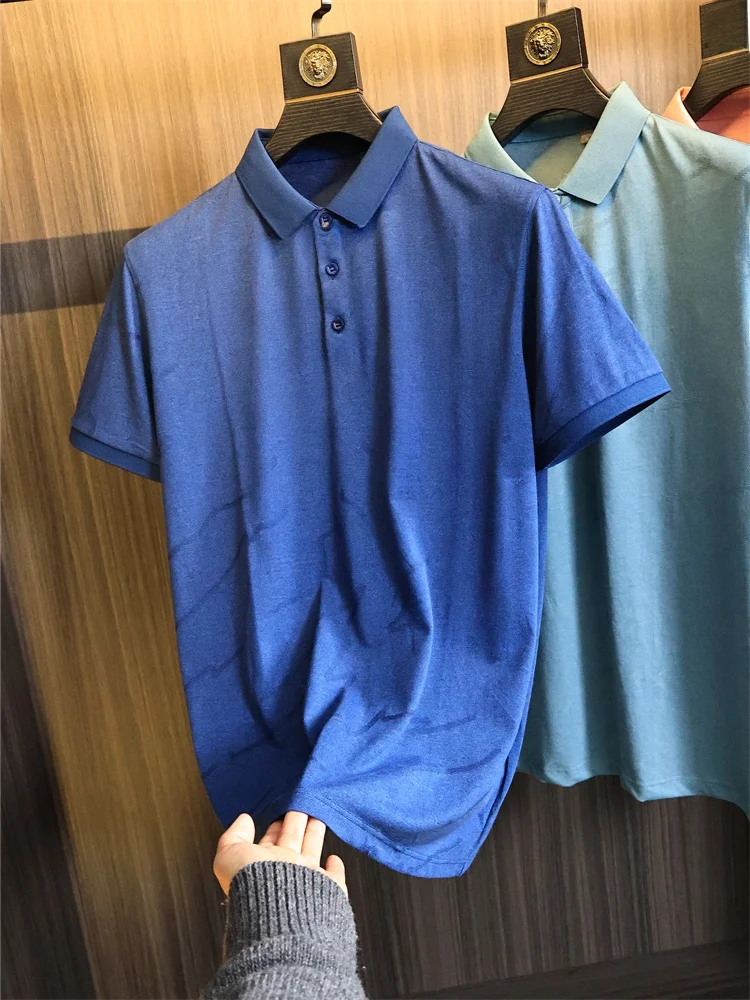Busin Casual Men's irt Summer ort Sve Turn-down Collar 3D Emed G-Container 300 Breathable Comfortable T-irt
Busin Casual Men's irt Summer ort Sve Turn-down Collar 3D Emed G-Container 300 Breathable Comfortable T-irt
