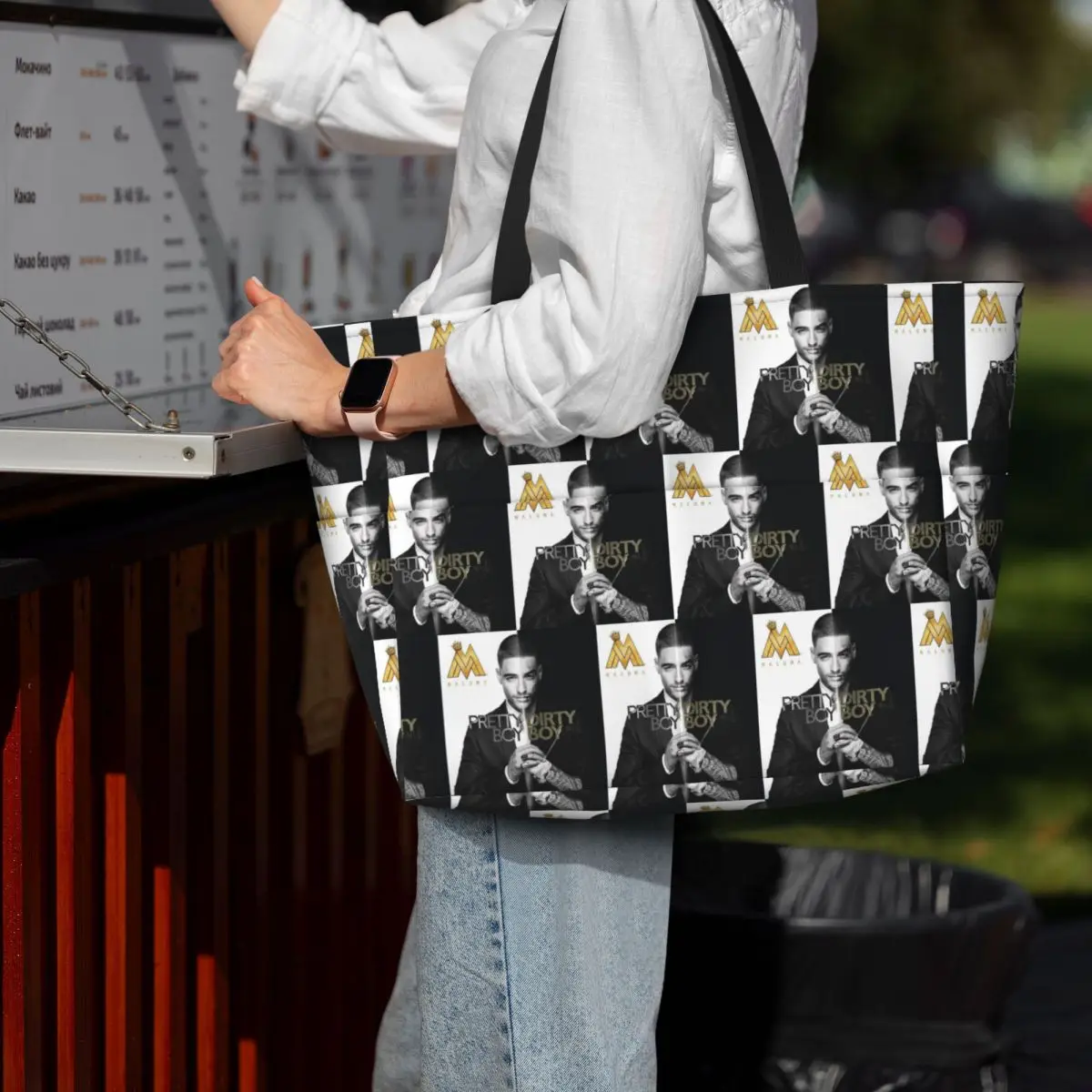 Maluma Tour 2025 Beach Tote Bag Sport Gym Yoga Duffle Large Tote Bag Women Travel Bag Fitness bag
Maluma Tour 2025 Beach Tote Bag Sport Gym Yoga Duffle Large Tote Bag Women Travel Bag Fitness bag