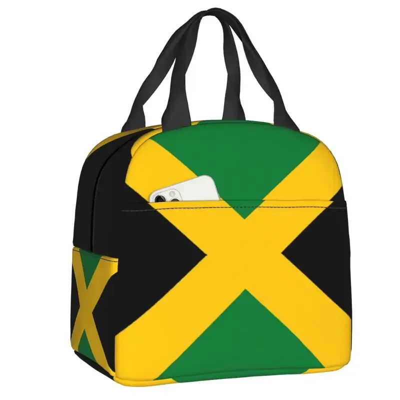 Jamaican Flag Insulated Lunch Tote Bag for Women Patriotism Resuable Thermal Cooler Food Lunch Box School
Jamaican Flag Insulated Lunch Tote Bag for Women Patriotism Resuable Thermal Cooler Food Lunch Box School