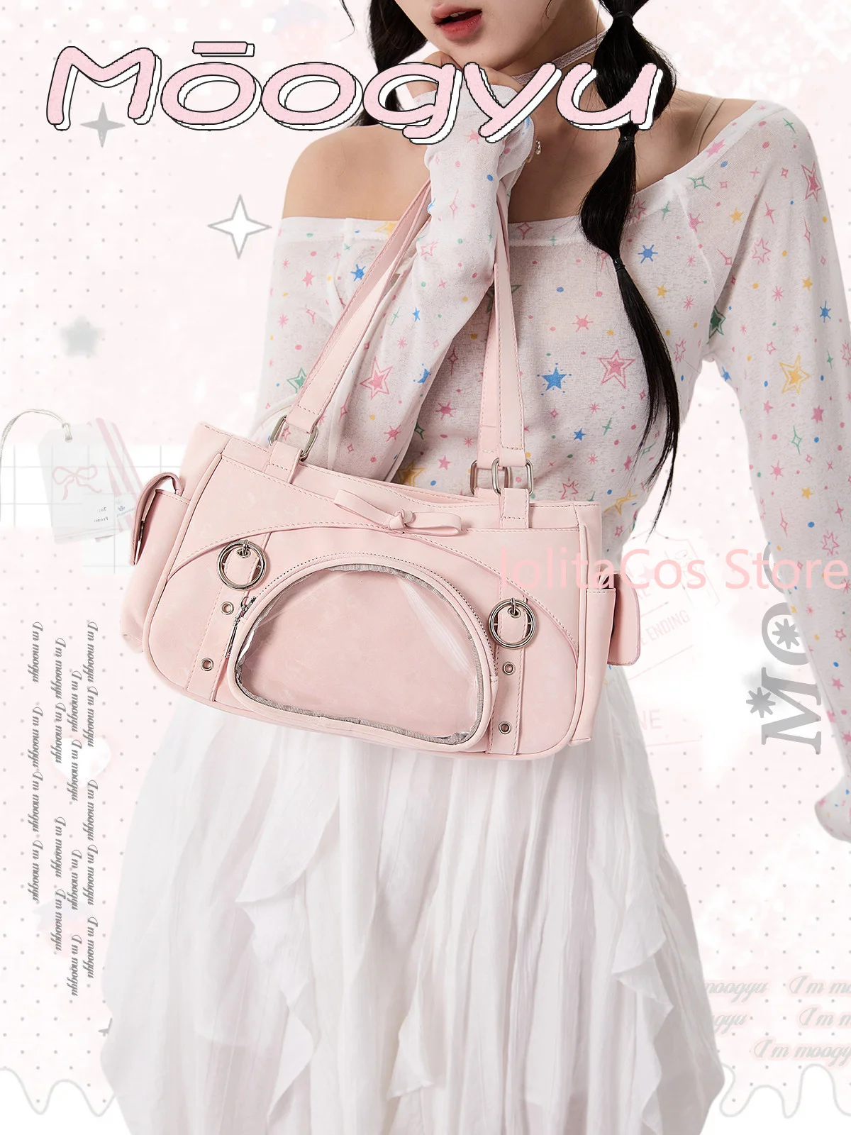 Original Y2K Pink Sweet Hobo Itabag Lolita Crossbody Bag Stylish Shoulder Bag Cosplay Xmas Girl Birthday Gift Purse Present
Original Y2K Pink Sweet Hobo Itabag Lolita Crossbody Bag Stylish Shoulder Bag Cosplay Xmas Girl Birthday Gift Purse Present