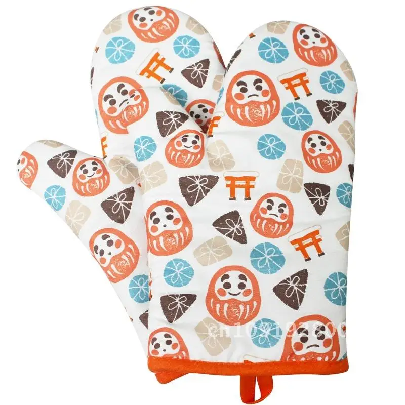 Cartoon High-Temperature Resistant Baking Gloves Heat Insulation Polyester Microwave Oven Anti-Scalding Kitchen Gloves
Cartoon High-Temperature Resistant Baking Gloves Heat Insulation Polyester Microwave Oven Anti-Scalding Kitchen Gloves