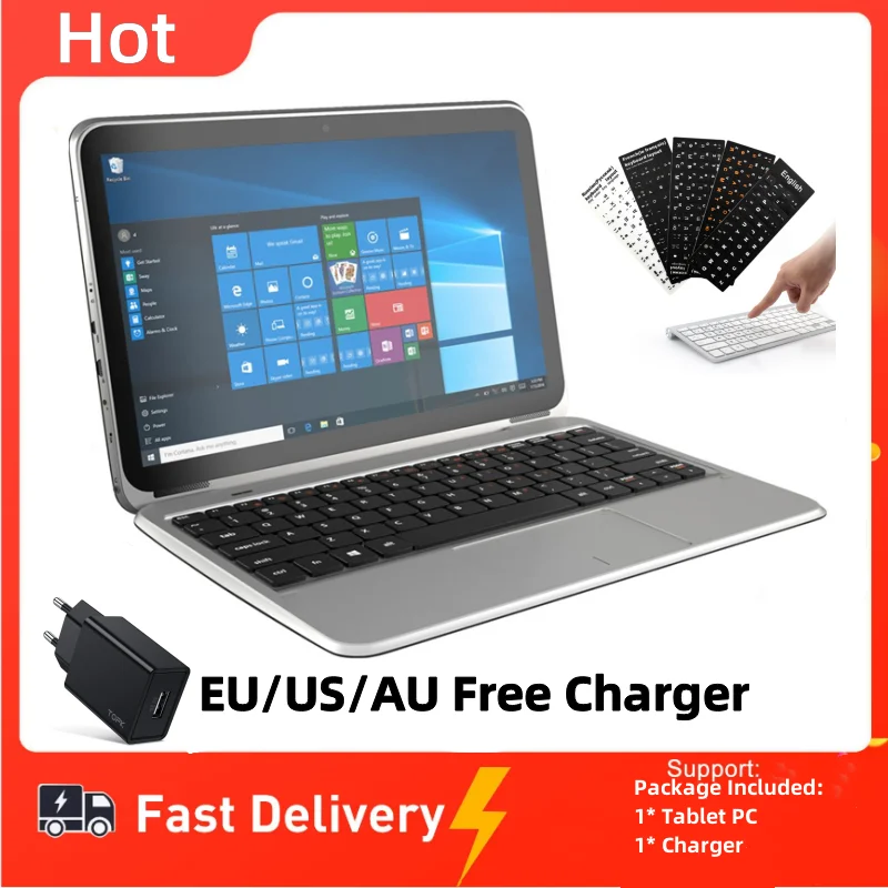 11.6" Tablet PC Flexx 11A With Docking Keyboard 2GB DDR+64GB Windows 10 x5-8300 CPU 1366*768 IPS Dual Cameras
11.6" Tablet PC Flexx 11A With Docking Keyboard 2GB DDR+64GB Windows 10 x5-8300 CPU 1366*768 IPS Dual Cameras
