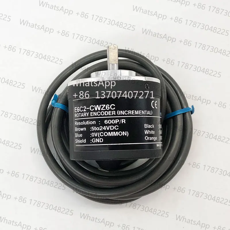 E6C2-CWZ6C rotary encoder 10 30 50 100 200 300 360 400 500 600 1000 1024 2000 720/P/R incremental rotary encoder E6C2 CWZ6C
E6C2-CWZ6C rotary encoder 10 30 50 100 200 300 360 400 500 600 1000 1024 2000 720/P/R incremental rotary encoder E6C2 CWZ6C