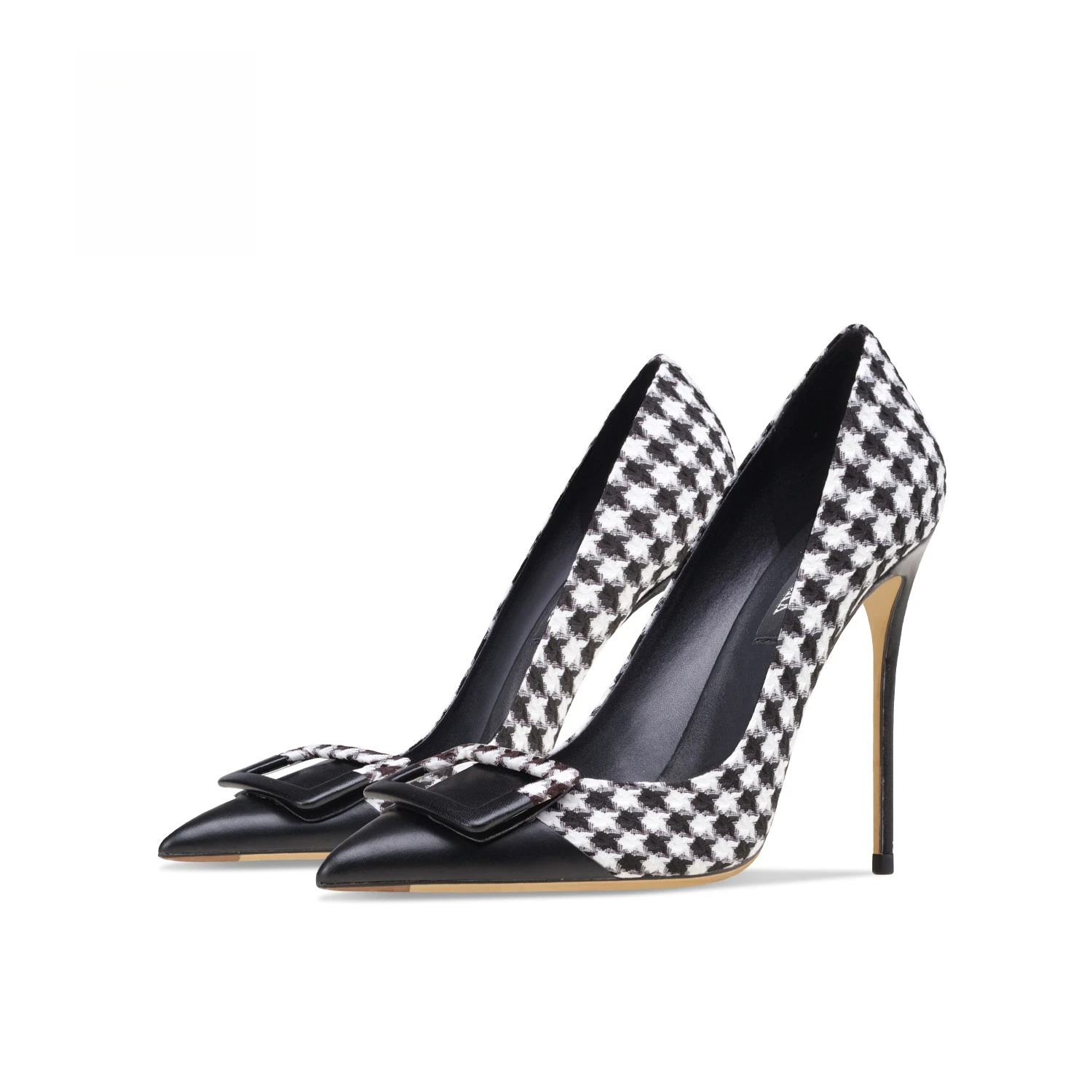 Square Buckle High Heels Women's 2026 New Thin Heel Pointed Head Shallow Mouth Fashion Thousand Bird Grid Sexy Plaid Single Shoe
Square Buckle High Heels Women's 2026 New Thin Heel Pointed Head Shallow Mouth Fashion Thousand Bird Grid Sexy Plaid Single Shoe