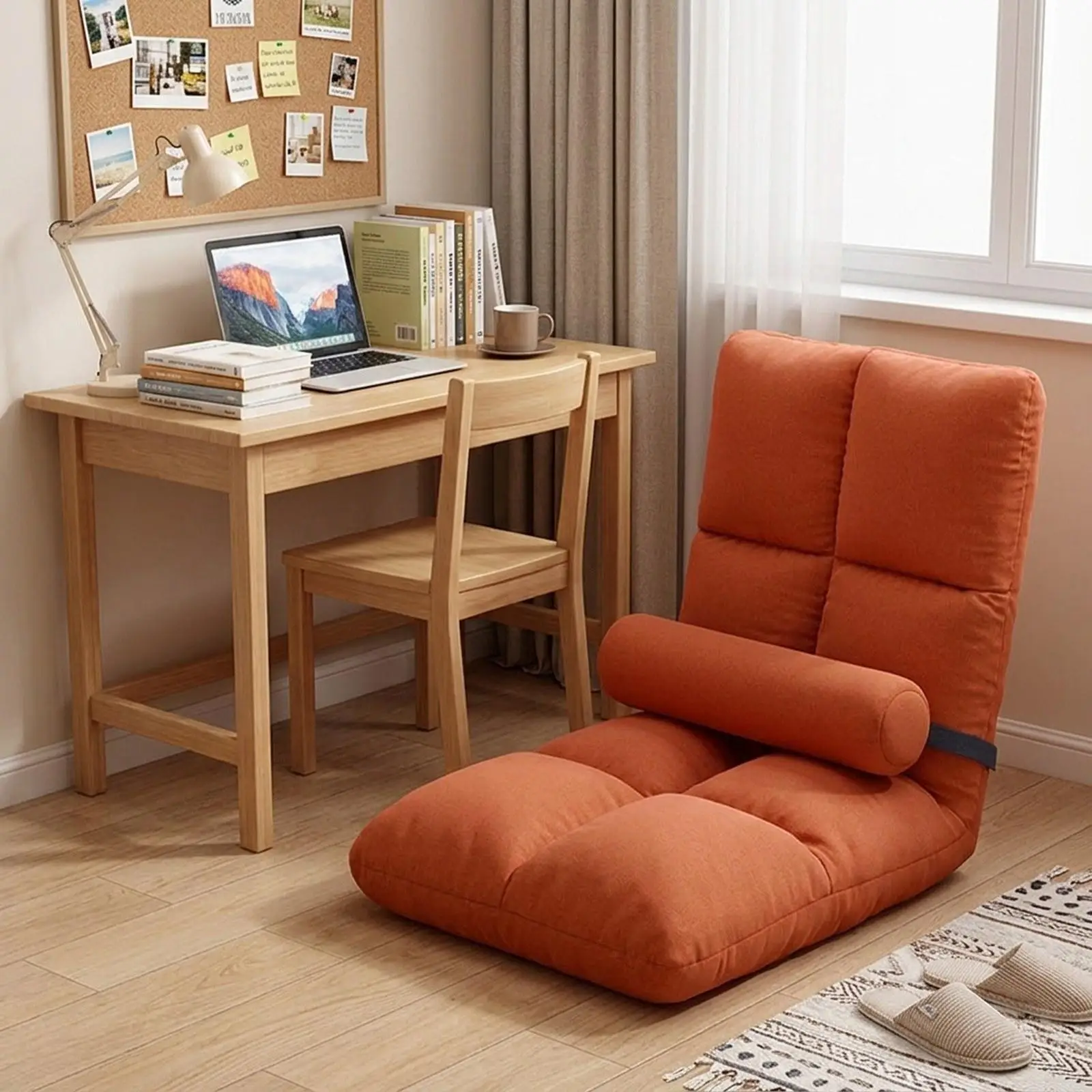 Foldable Floor Chair with 5 Position Adjustable Back Support Soft Flannel Sofa Seat for Gaming Living Room Apartment
Foldable Floor Chair with 5 Position Adjustable Back Support Soft Flannel Sofa Seat for Gaming Living Room Apartment