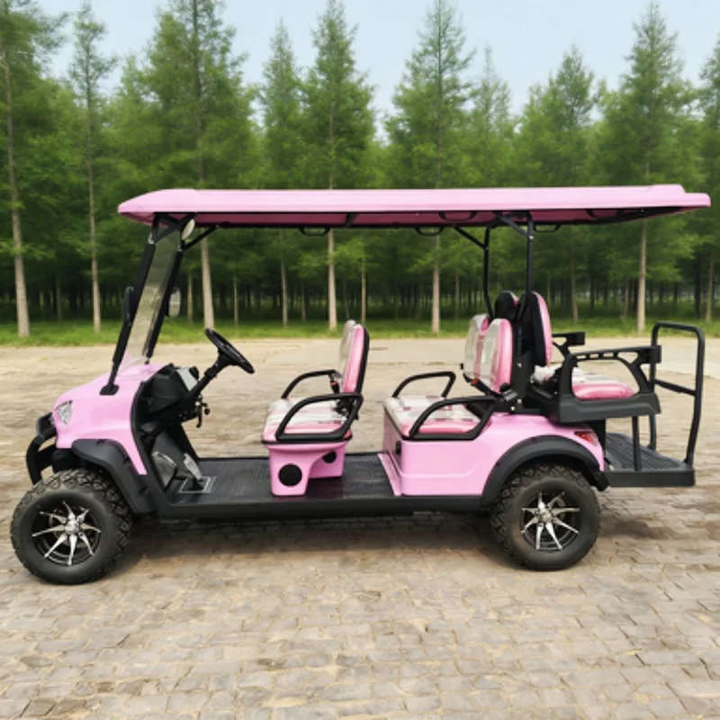 Brand New Golf Cart 48V, 60V, 72V, 2/4/6 Seats 5000W/7000W Electric Golf Cart Off-Road Tires Front Bumper Seat With Headrest
Brand New Golf Cart 48V, 60V, 72V, 2/4/6 Seats 5000W/7000W Electric Golf Cart Off-Road Tires Front Bumper Seat With Headrest