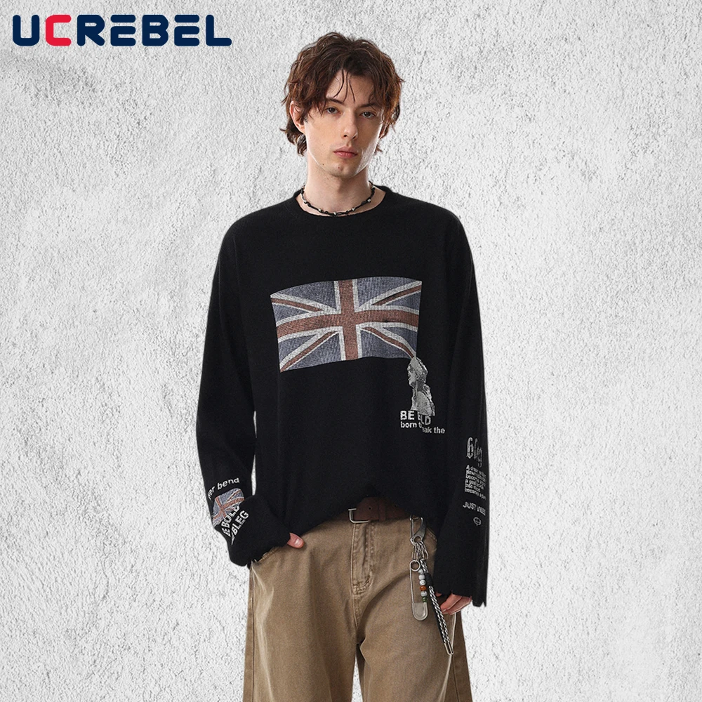 Мужская футболка с ретро-принтом и вафельной текстурой, винтажная, свободного кроя, с круглым вырезом, длинным рукавом, для весны, в стиле High Street
Мужская футболка с ретро-принтом и вафельной текстурой, винтажная, свободного кроя, с круглым вырезом, длинным рукавом, для весны, в стиле High Street