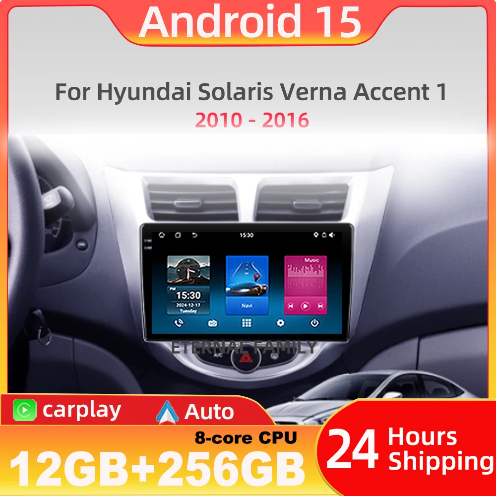 Android Car For Hyundai Solaris Verna Accent 1 2010 - 2016 Multimedia Navigation GPS Stereo Wireless Carplay DSP 4G WIFI No 2din 
Android Car For Hyundai Solaris Verna Accent 1 2010 - 2016 Multimedia Navigation GPS Stereo Wireless Carplay DSP 4G WIFI No 2din