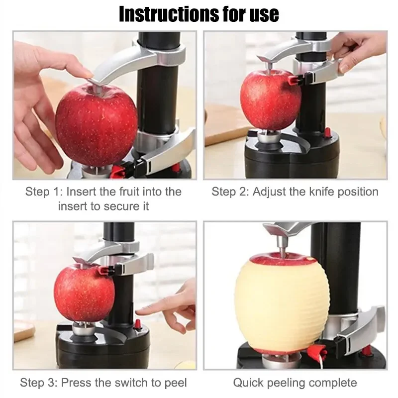 Revolutionize Your Kitchen with Our Automatic Rotating Fruits and Vegetables Peeling Tool!
Revolutionize Your Kitchen with Our Automatic Rotating Fruits and Vegetables Peeling Tool!